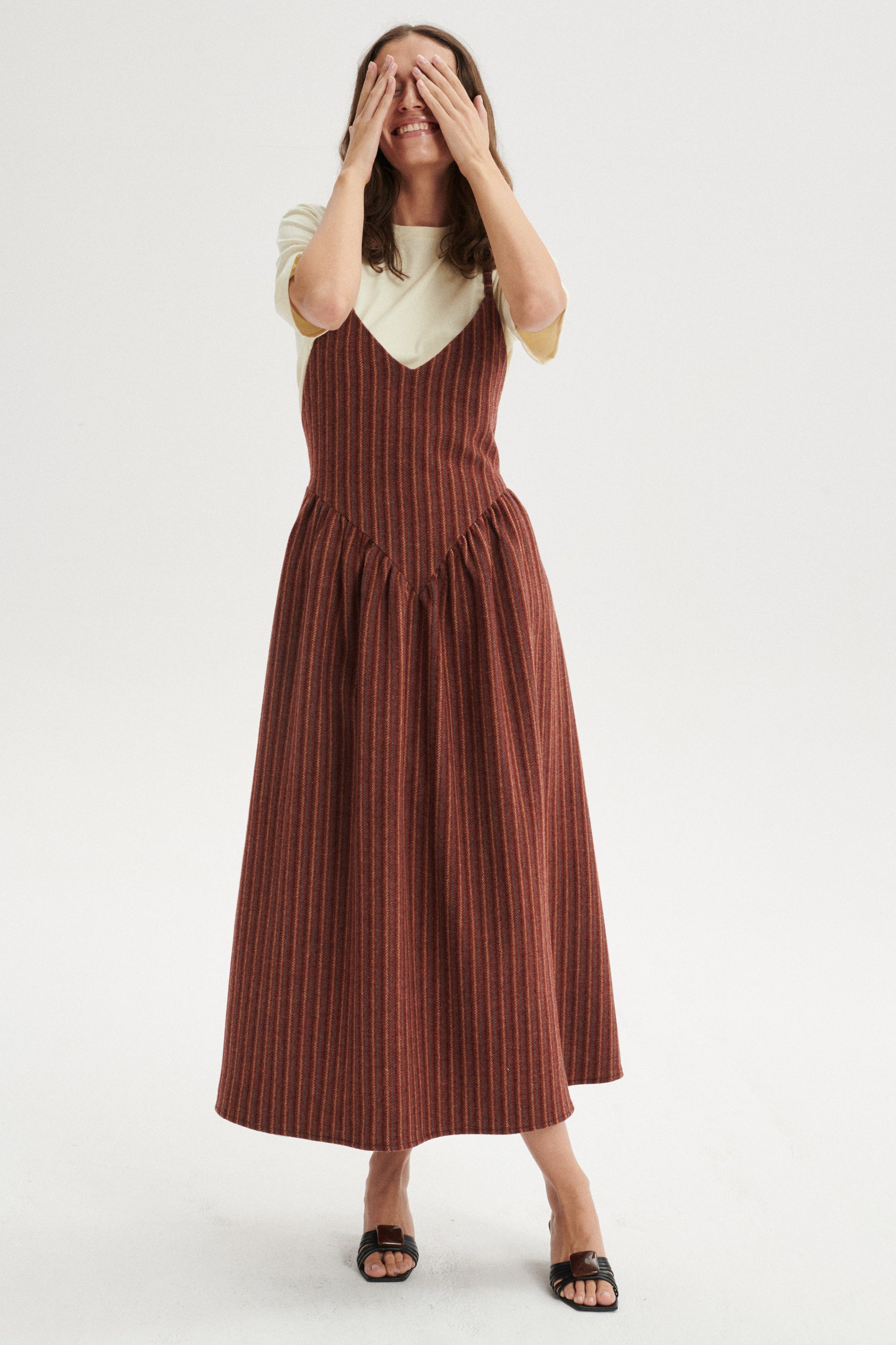 Giorgio Wool Tailored Dress