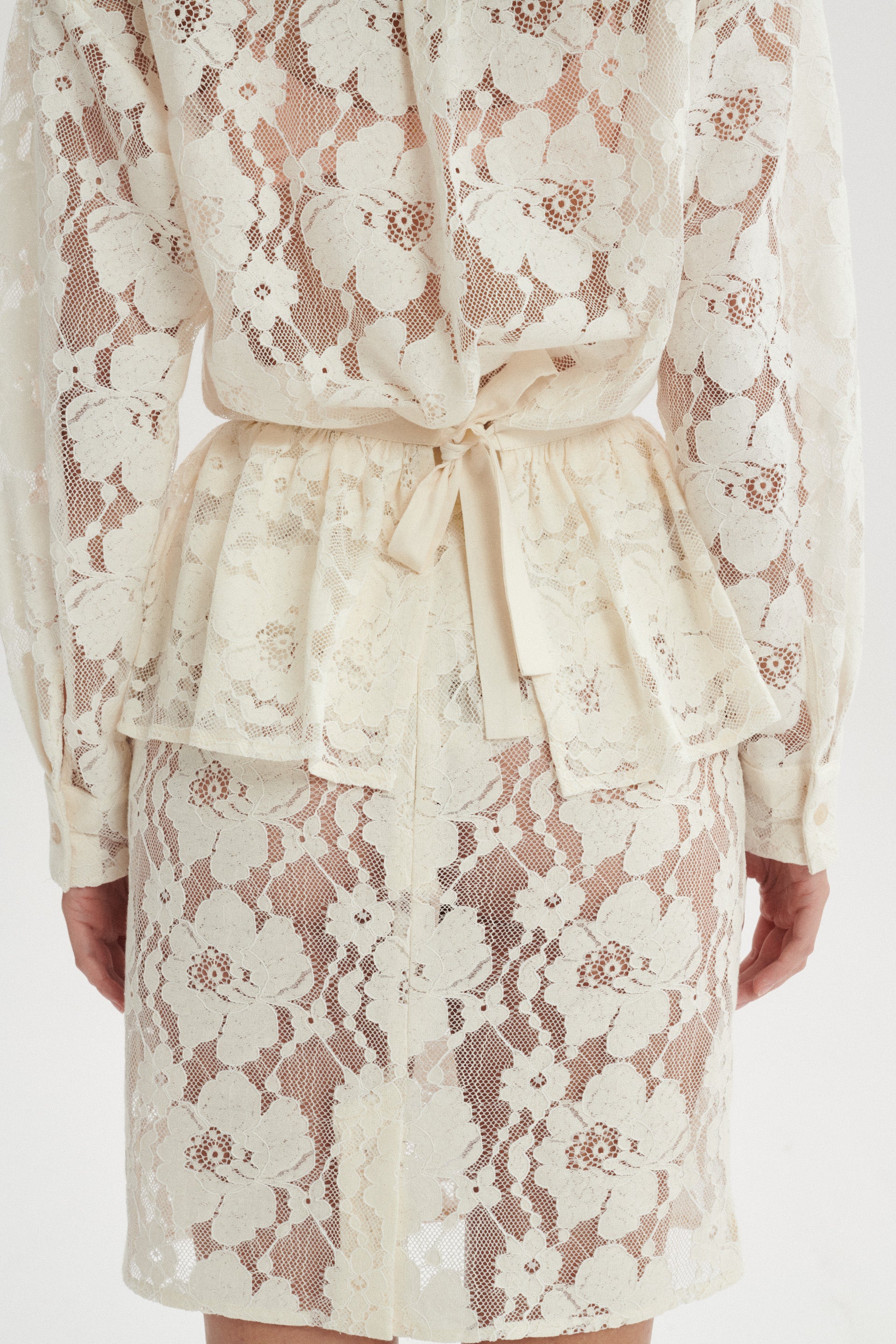 Mael Lace Mini Skirt