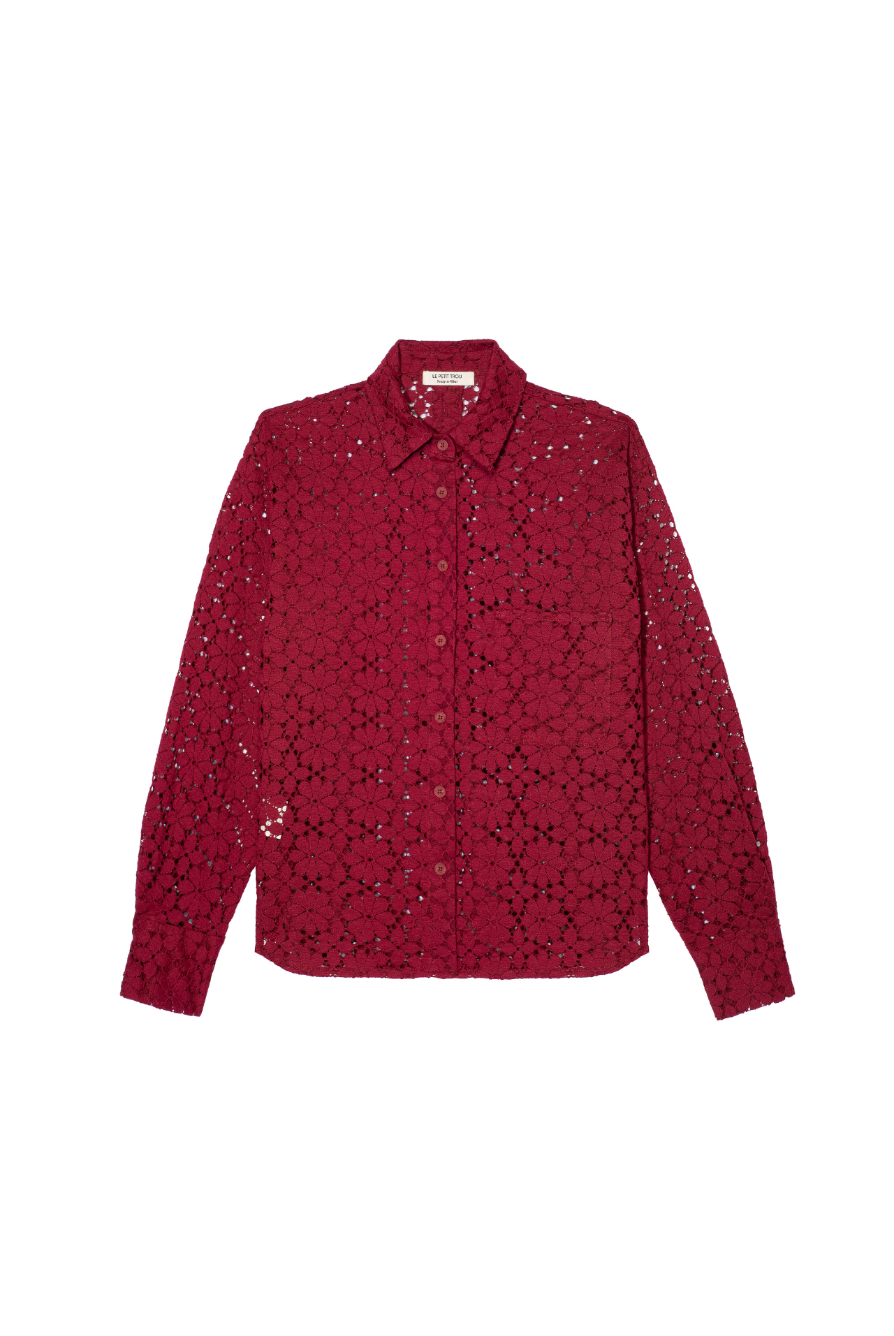 Alma Shirt - burgundy
