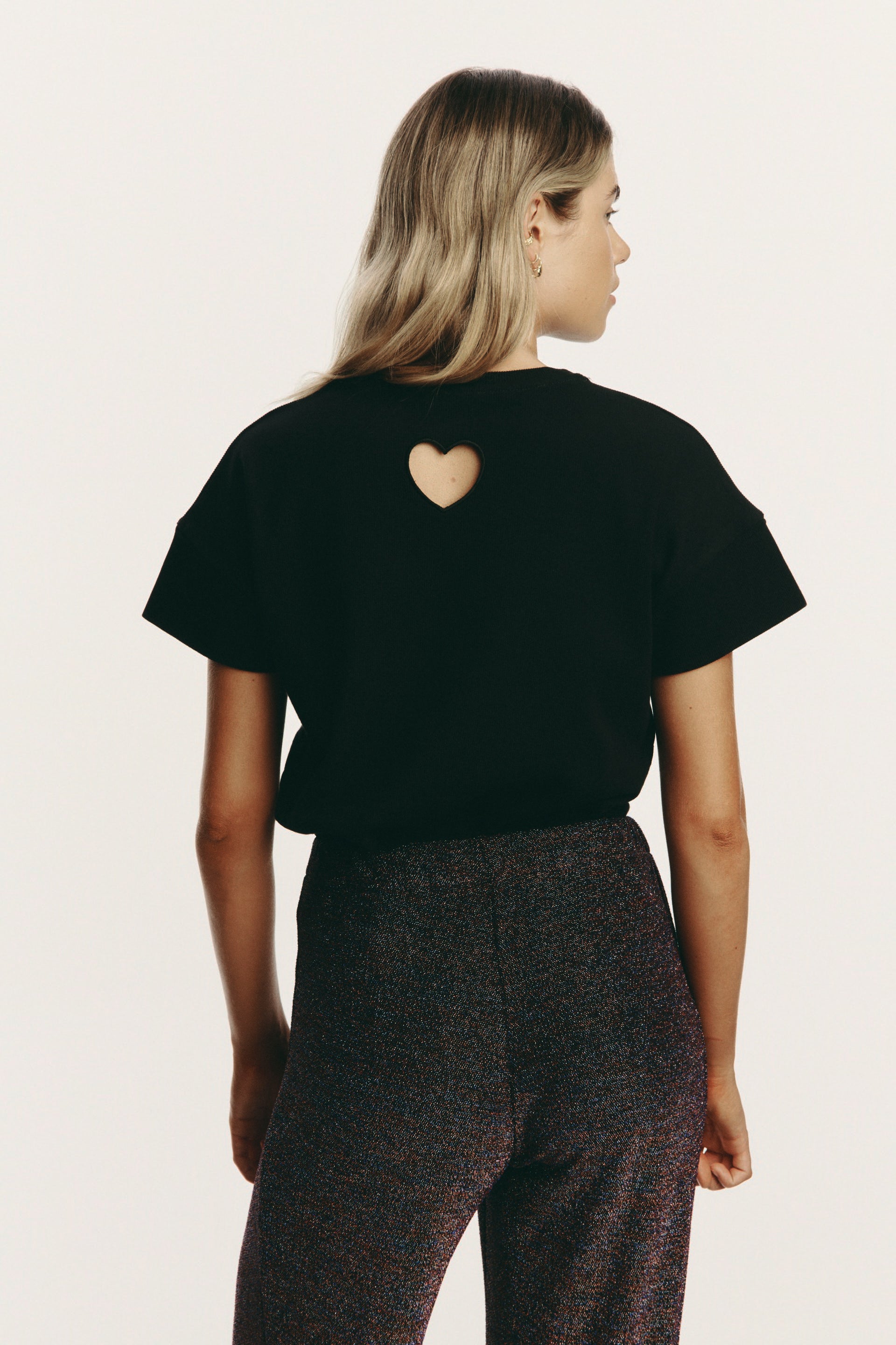 Petit Heart T-Shirt - black