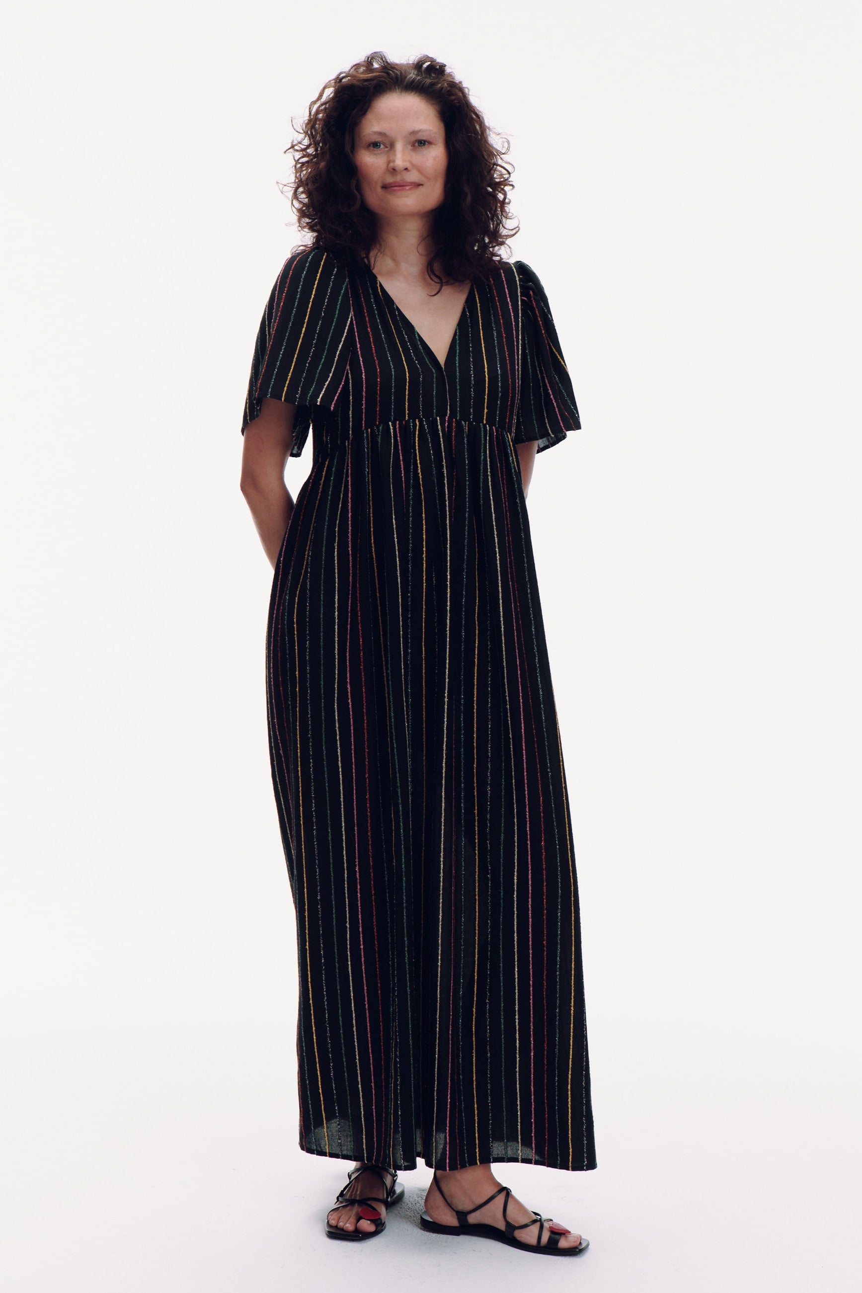 Istress Dress - stripes