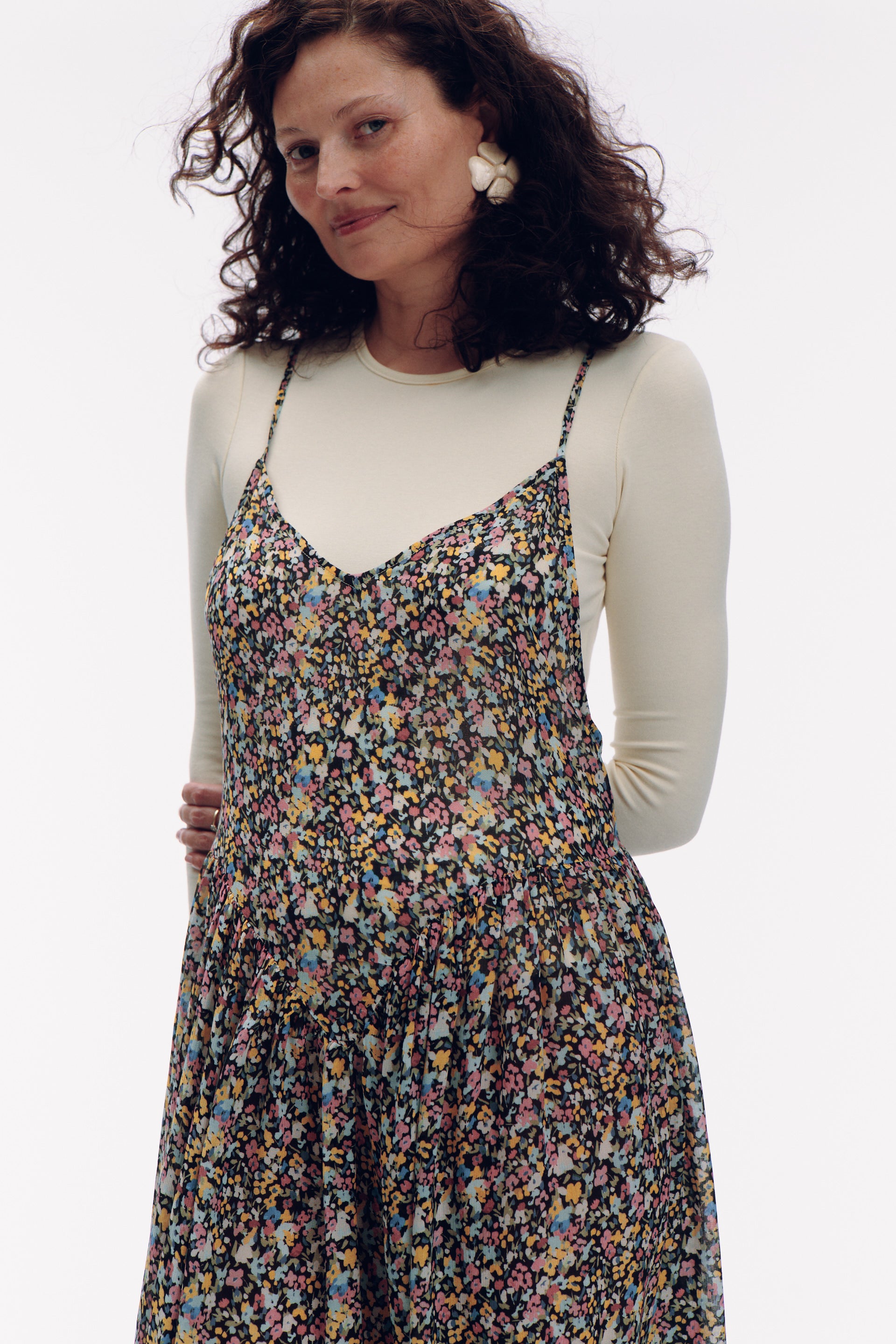 Roche Dress - flowers