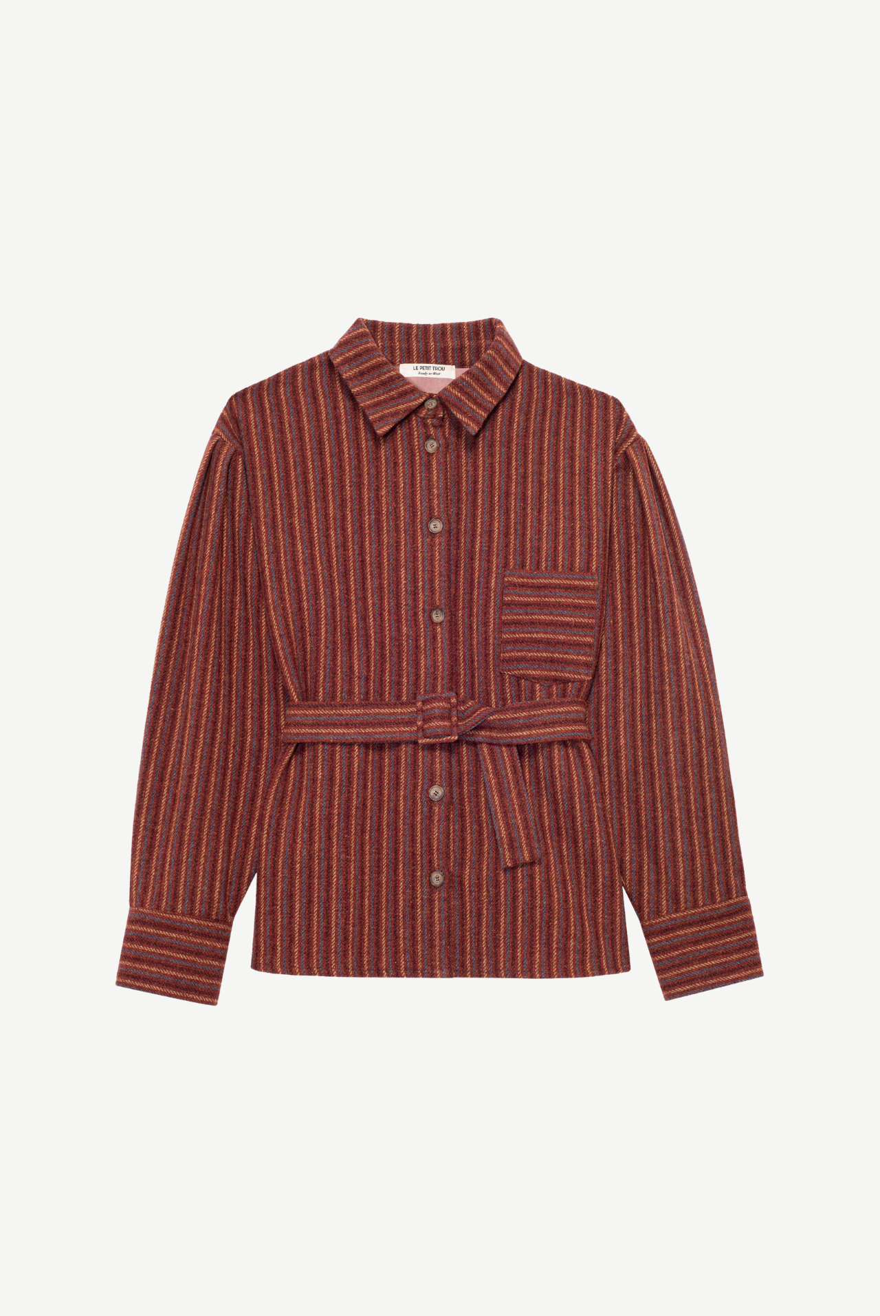 Fernand Wool Shirt With Lining