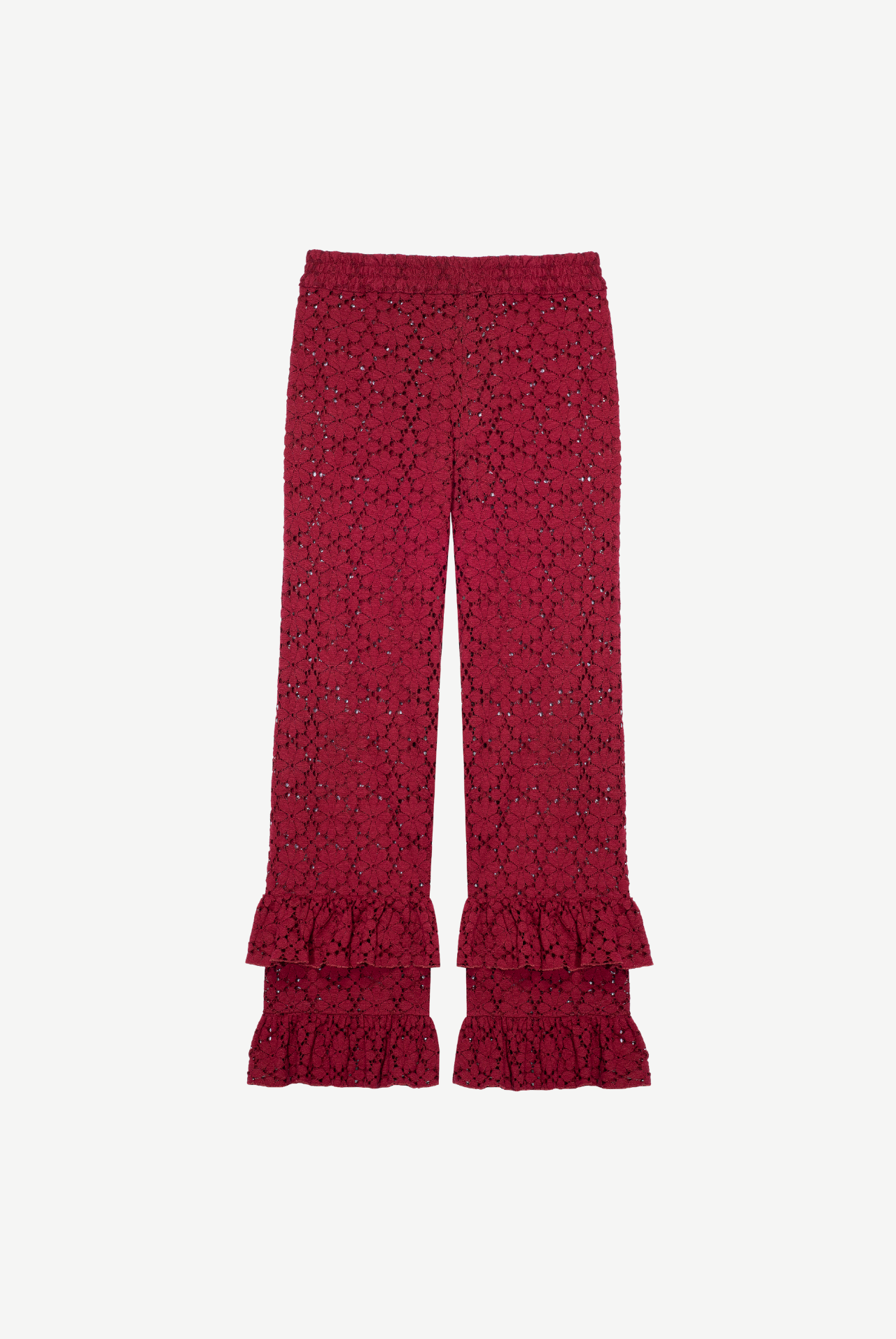 Malone Trousers - burgundy