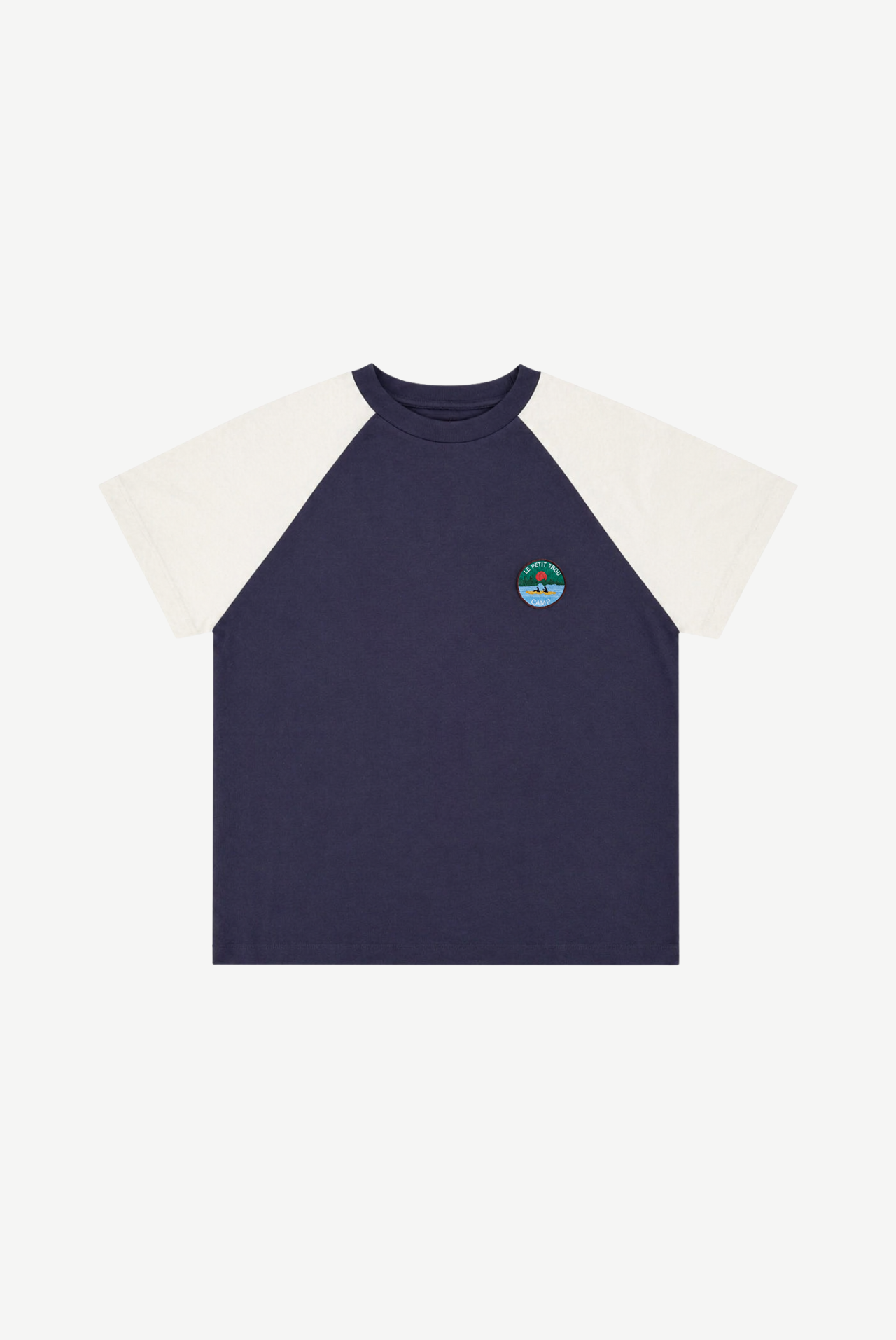 Camp Organic Cotton T-Shirt with Patch