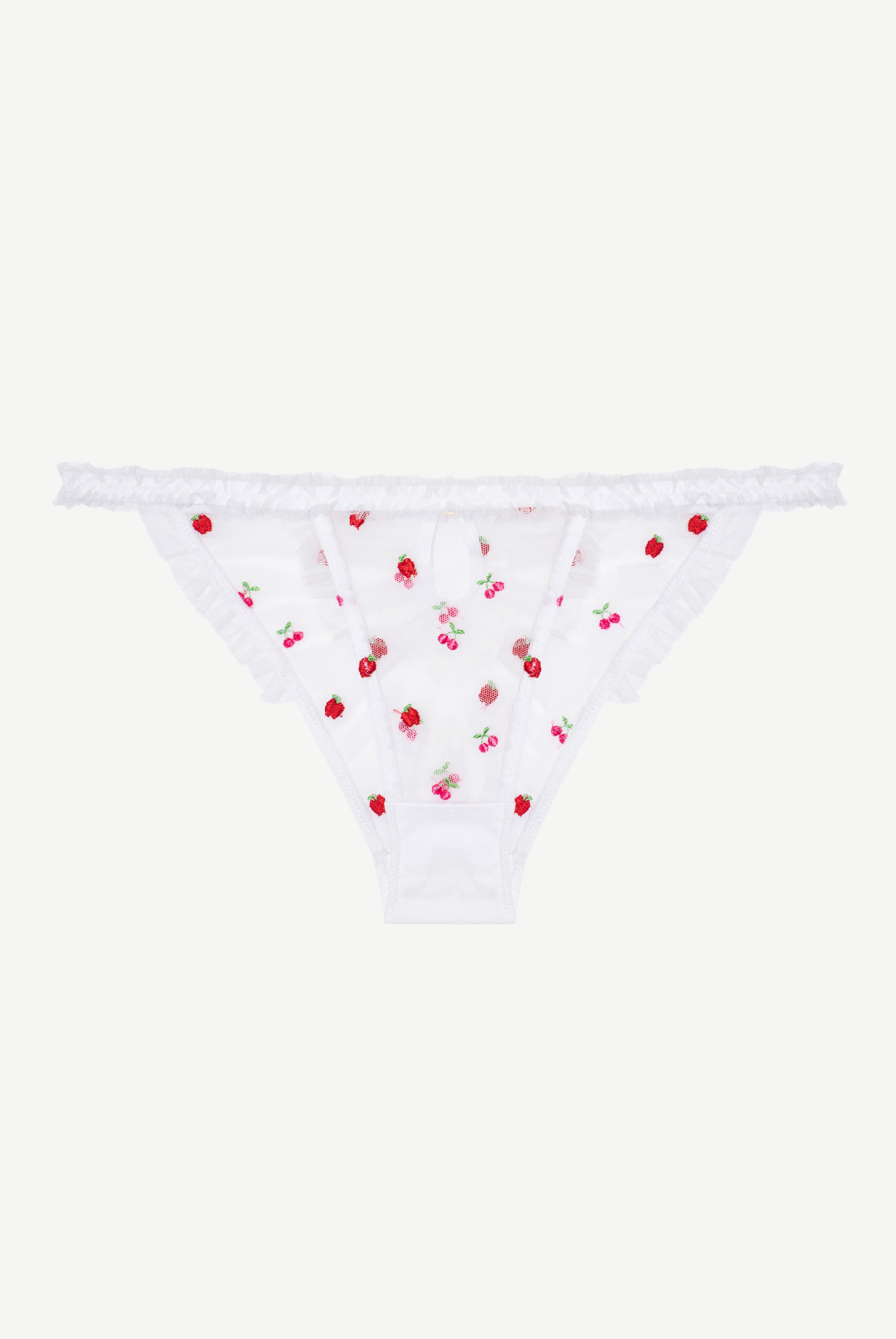 POMME Triangle Briefs with Frills