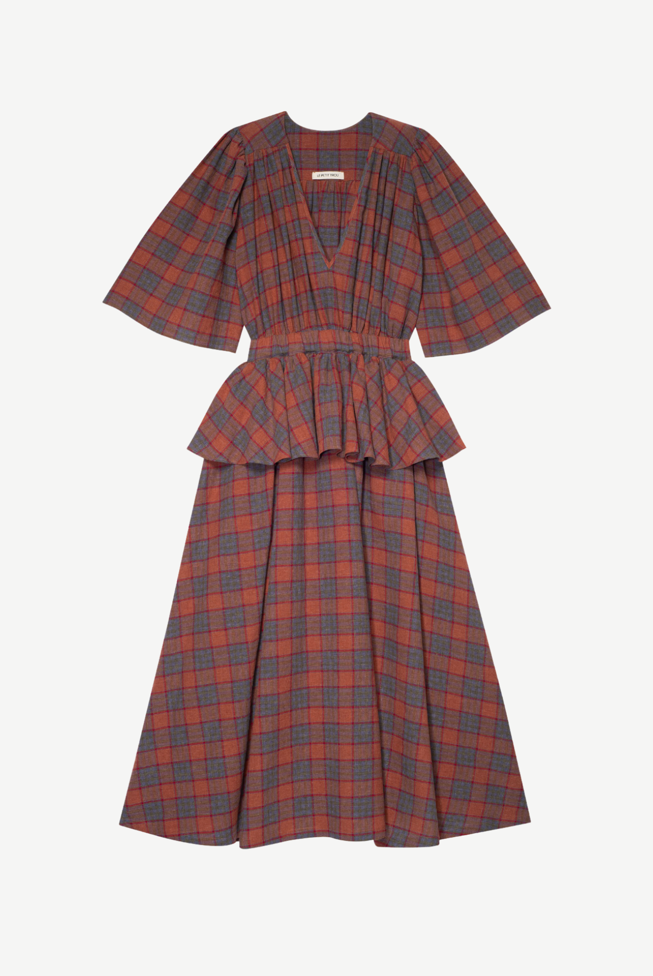 Paola Dress - checked