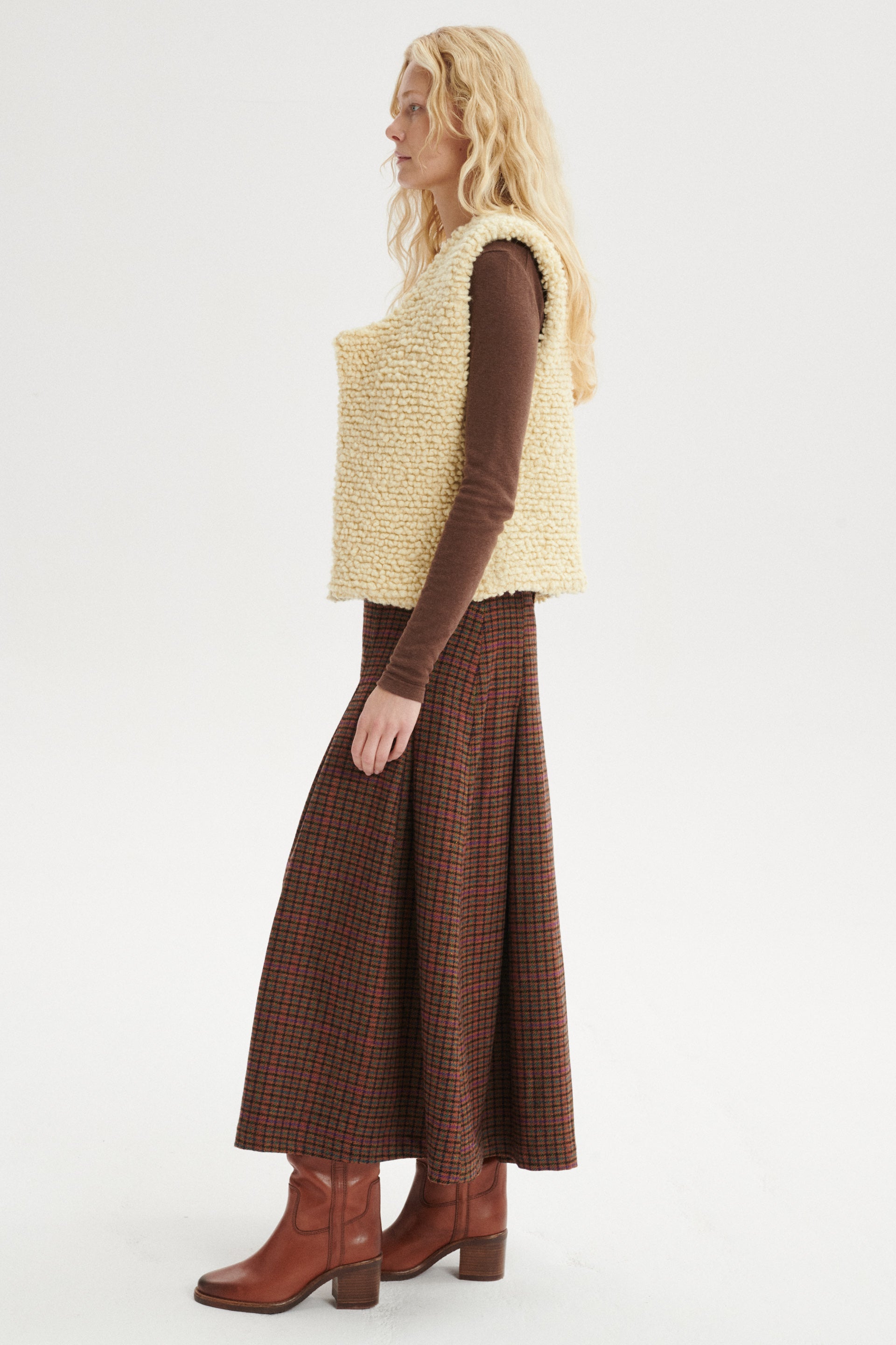 Evan Teddy Wool Vest