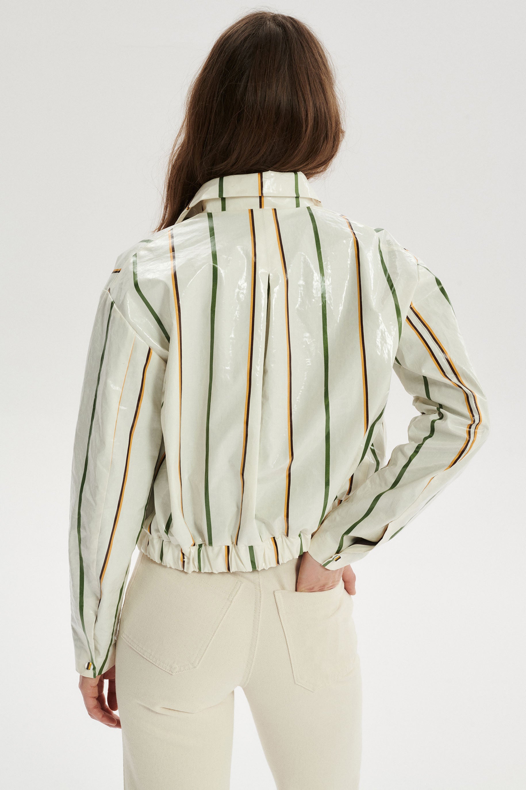 Florian High-Rise Flared Jeans With Front Pockets