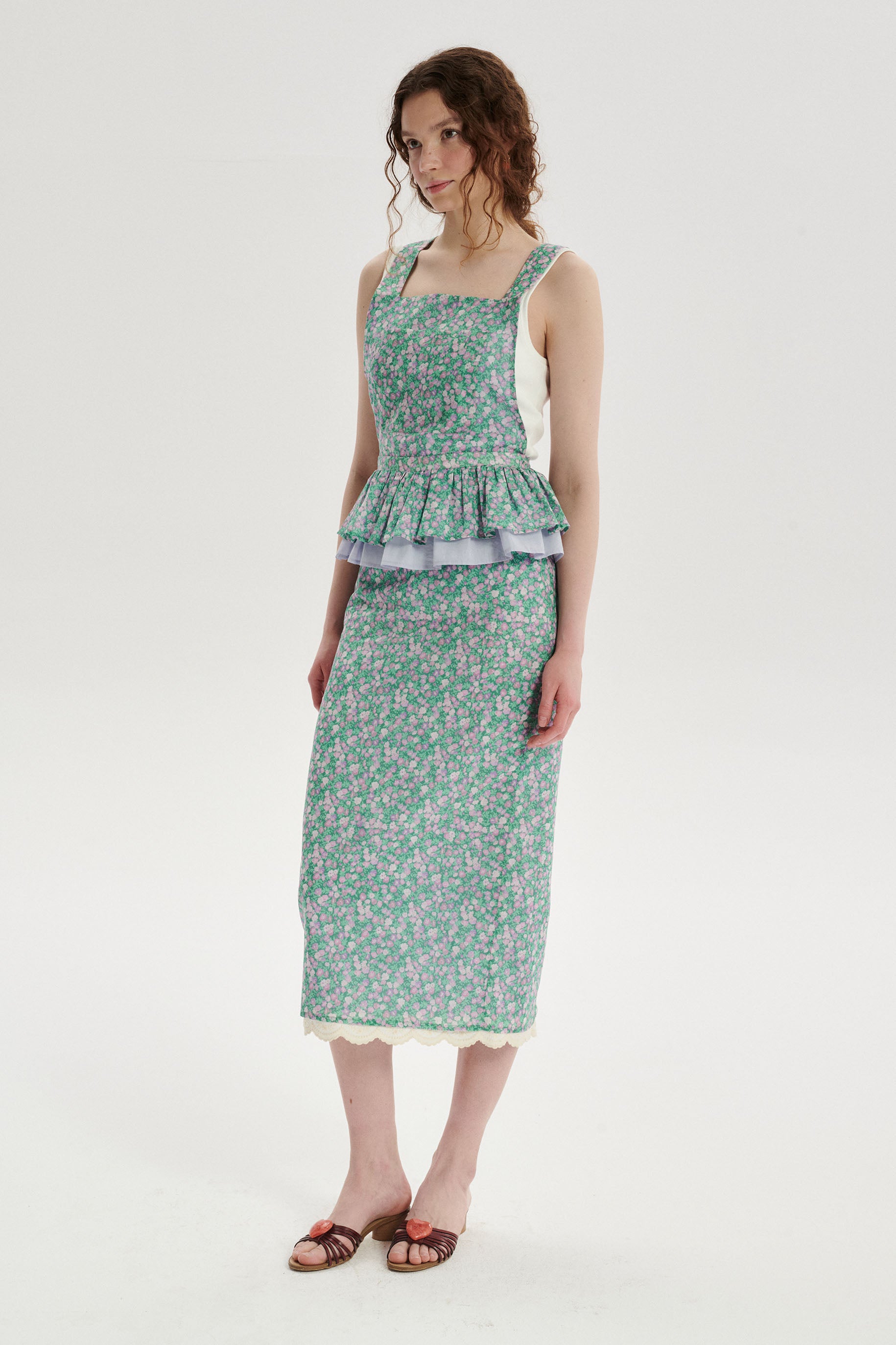Anatole Top with Peplum