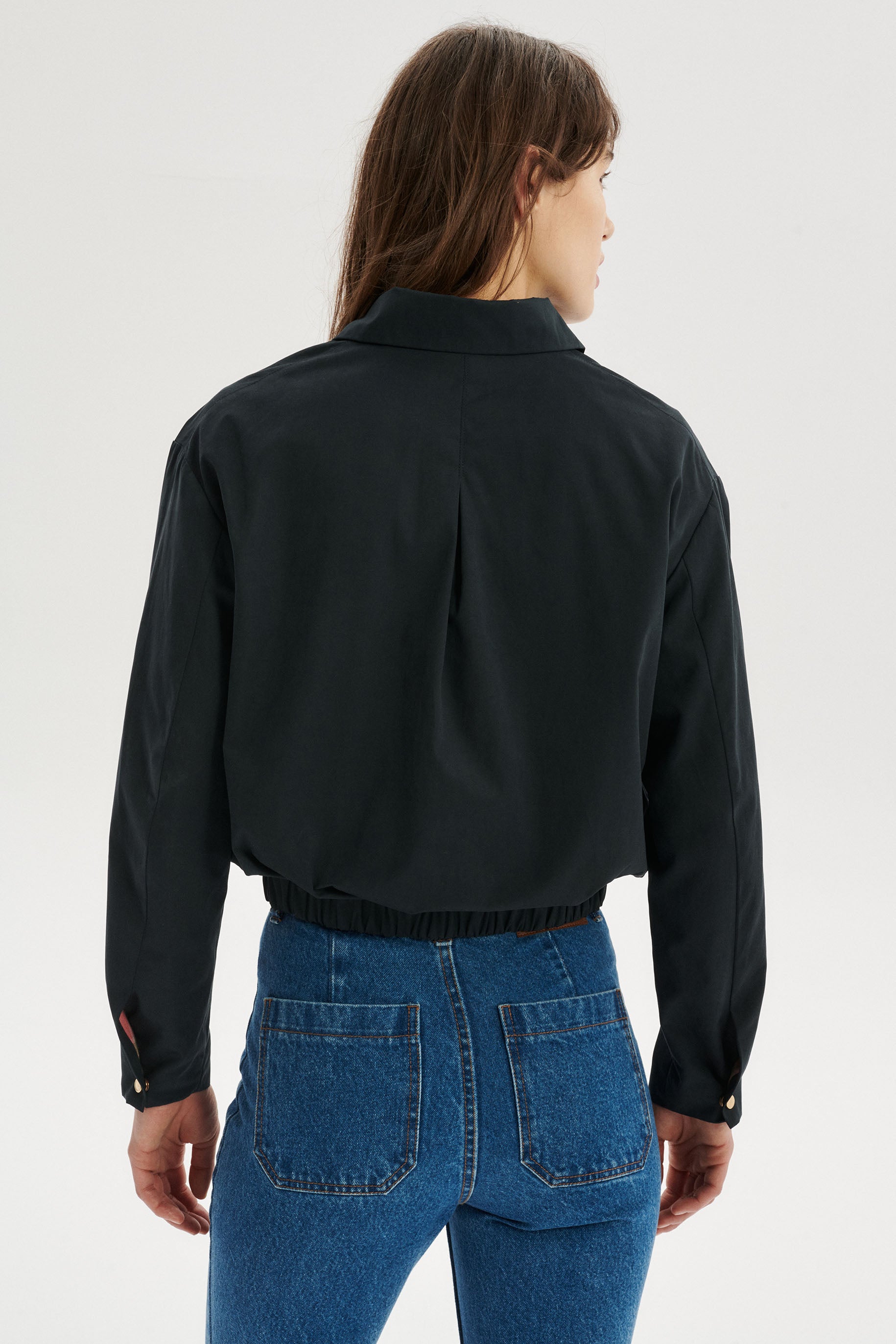 Irvin Bomber Jacket - navy