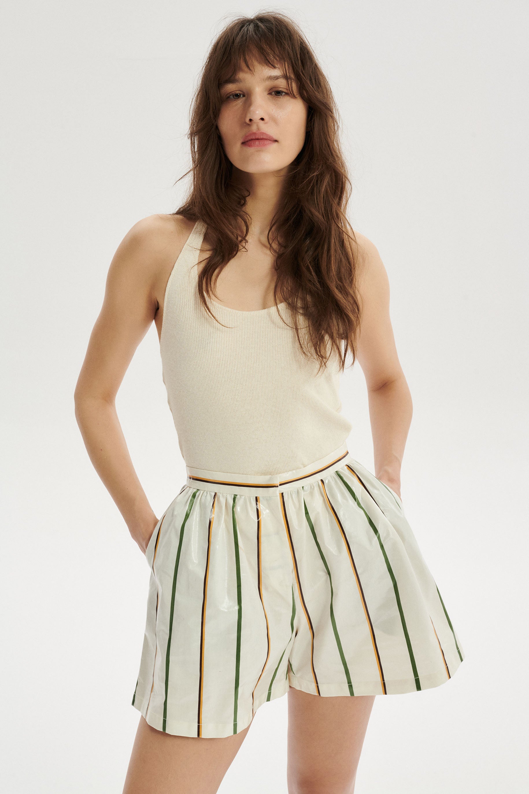 Gilbert Cotton Halter Top