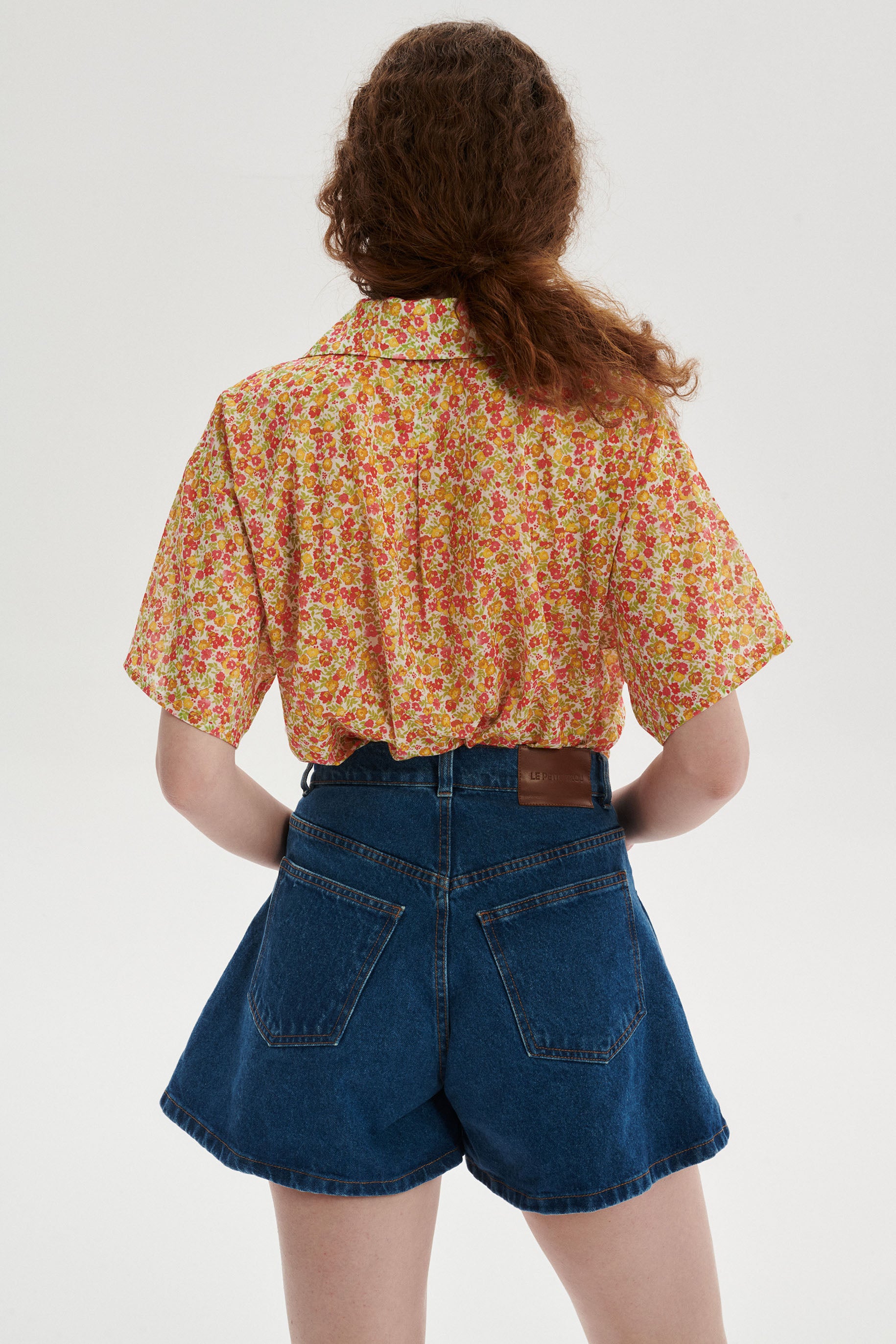 Elio Floral Cotton Shirt