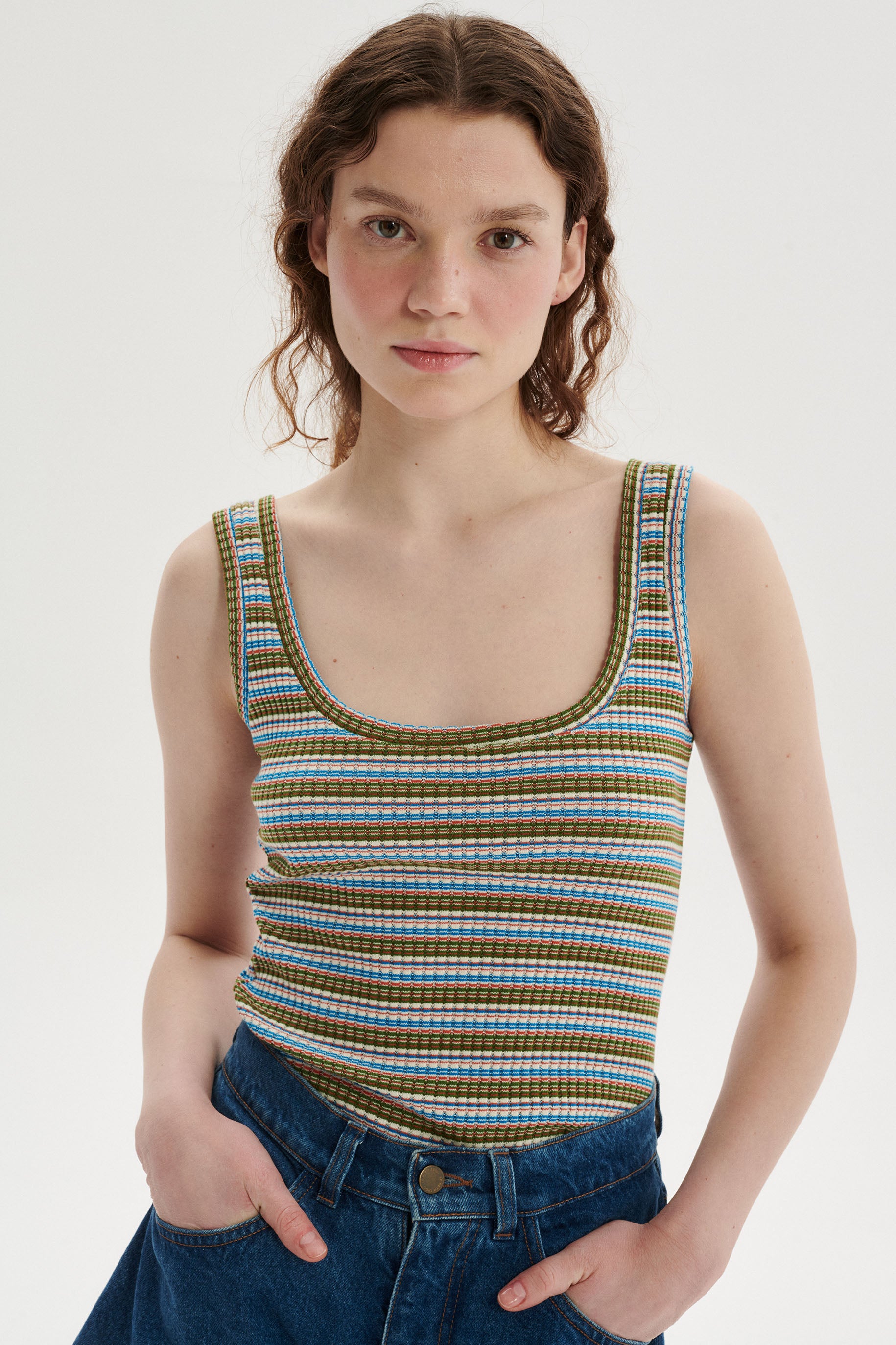 Roland Ribbed Top