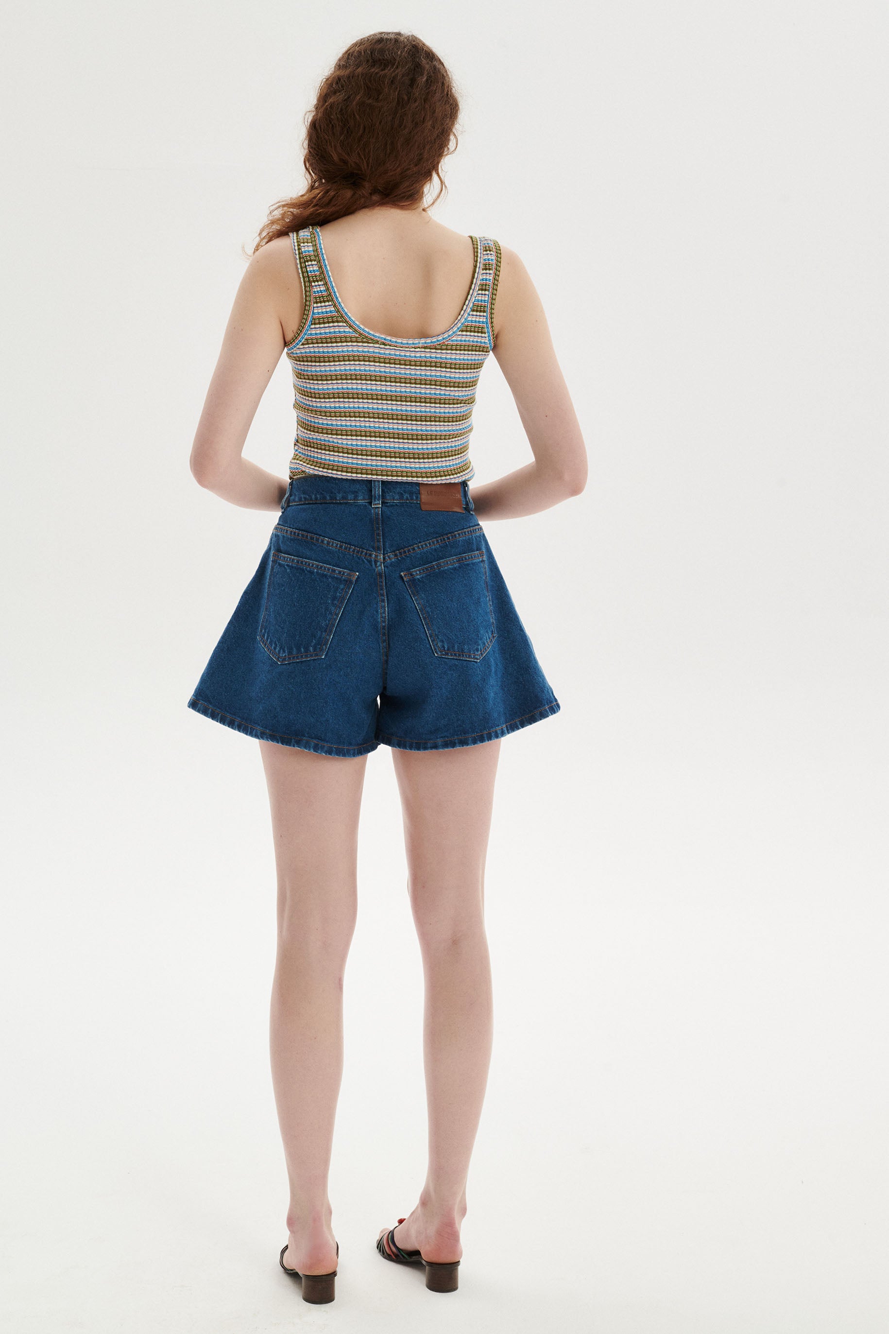 Jacob Denim Shorts - navy