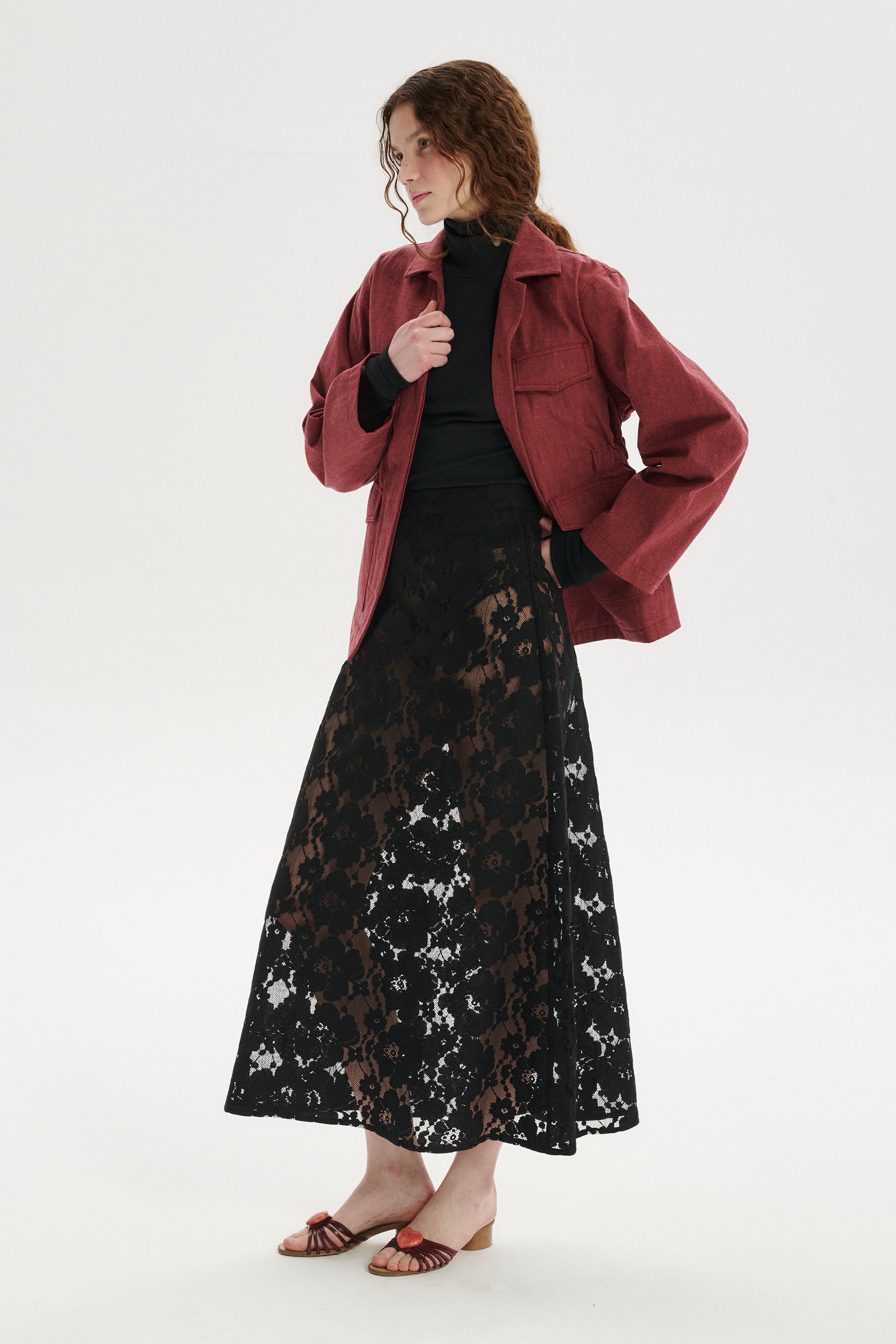 Gabin Turtleneck with Heart