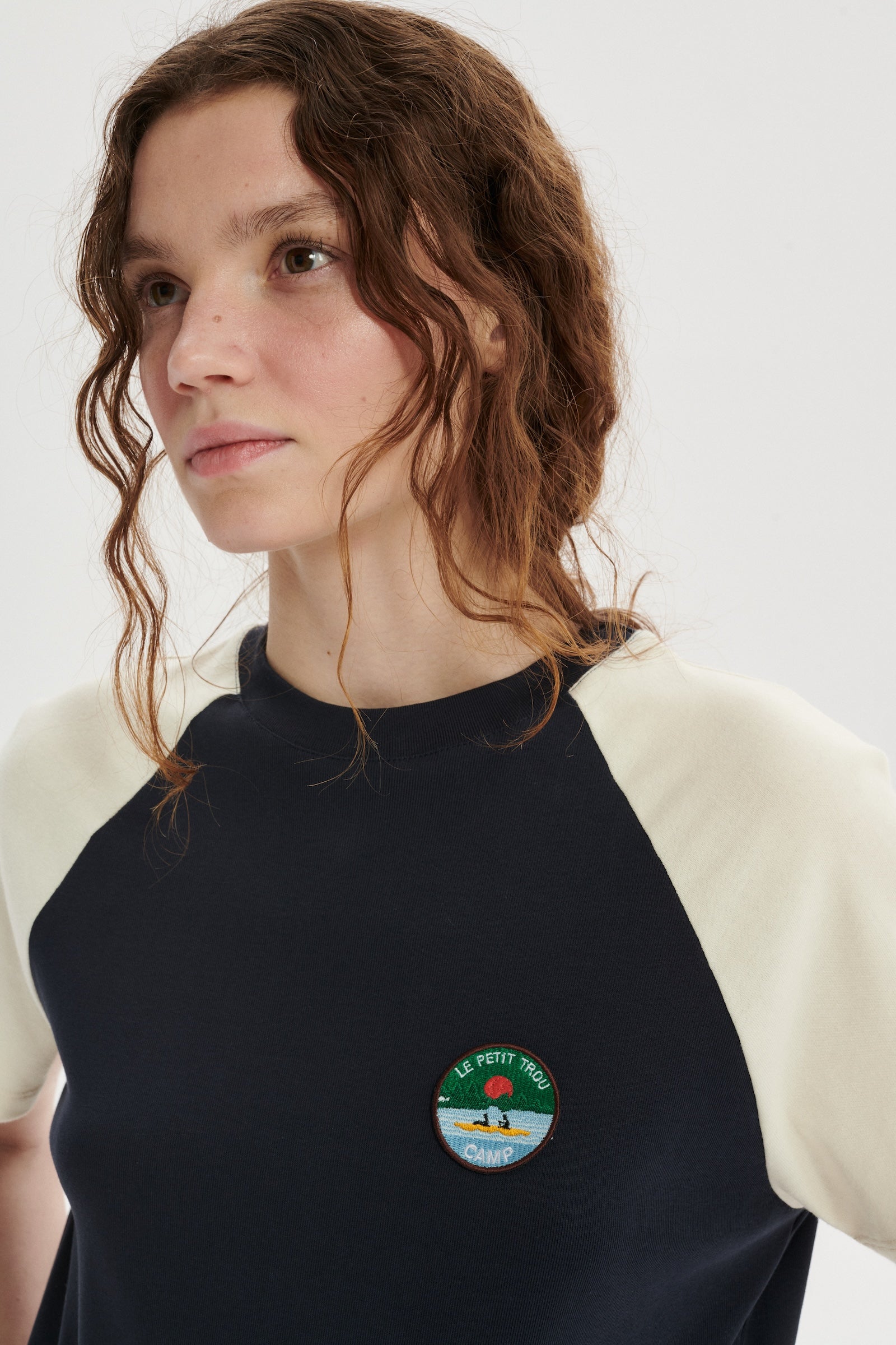 Camp Organic Cotton T-Shirt with Patch