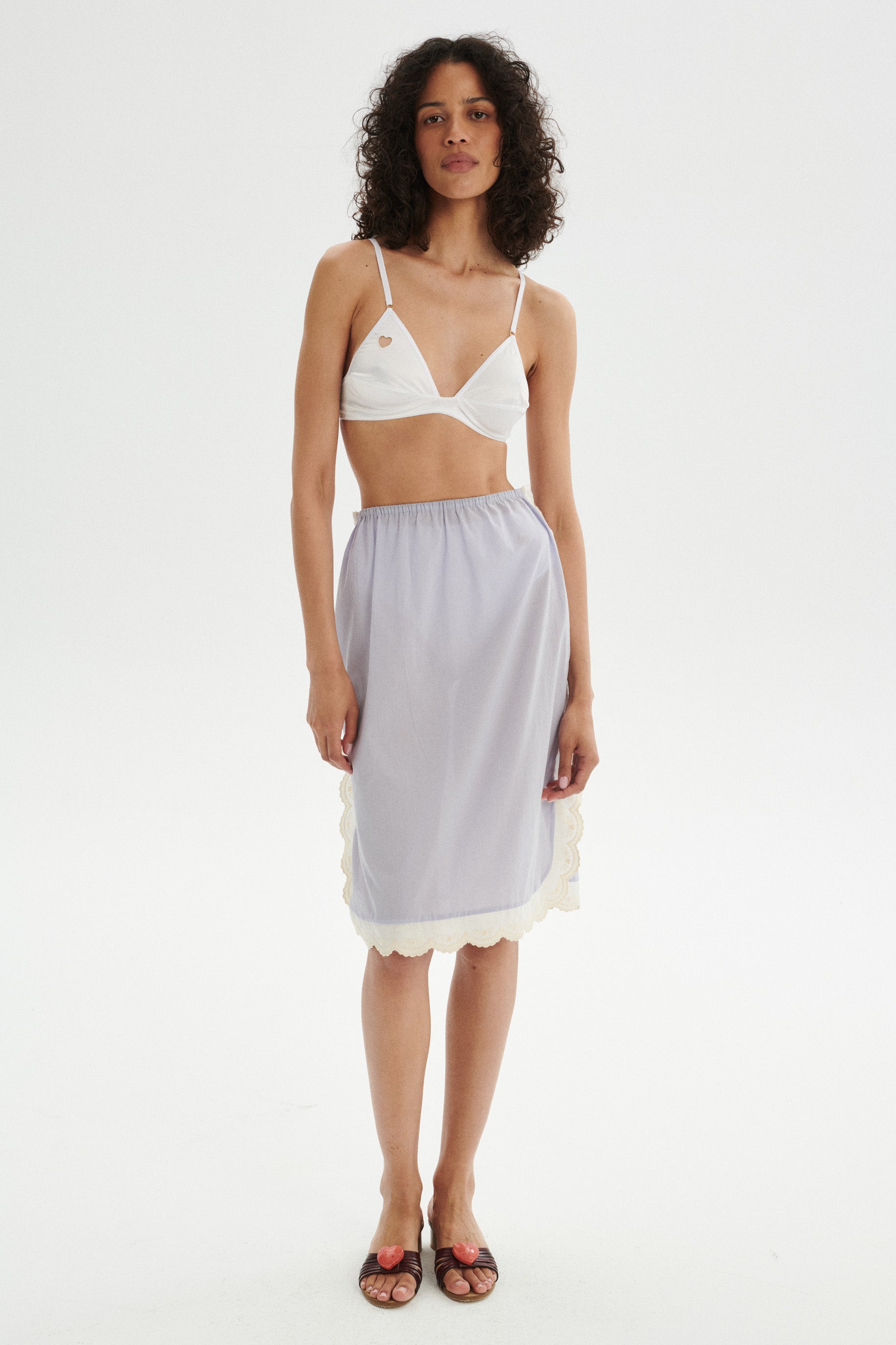 Albert Skirt with ruffle hem
