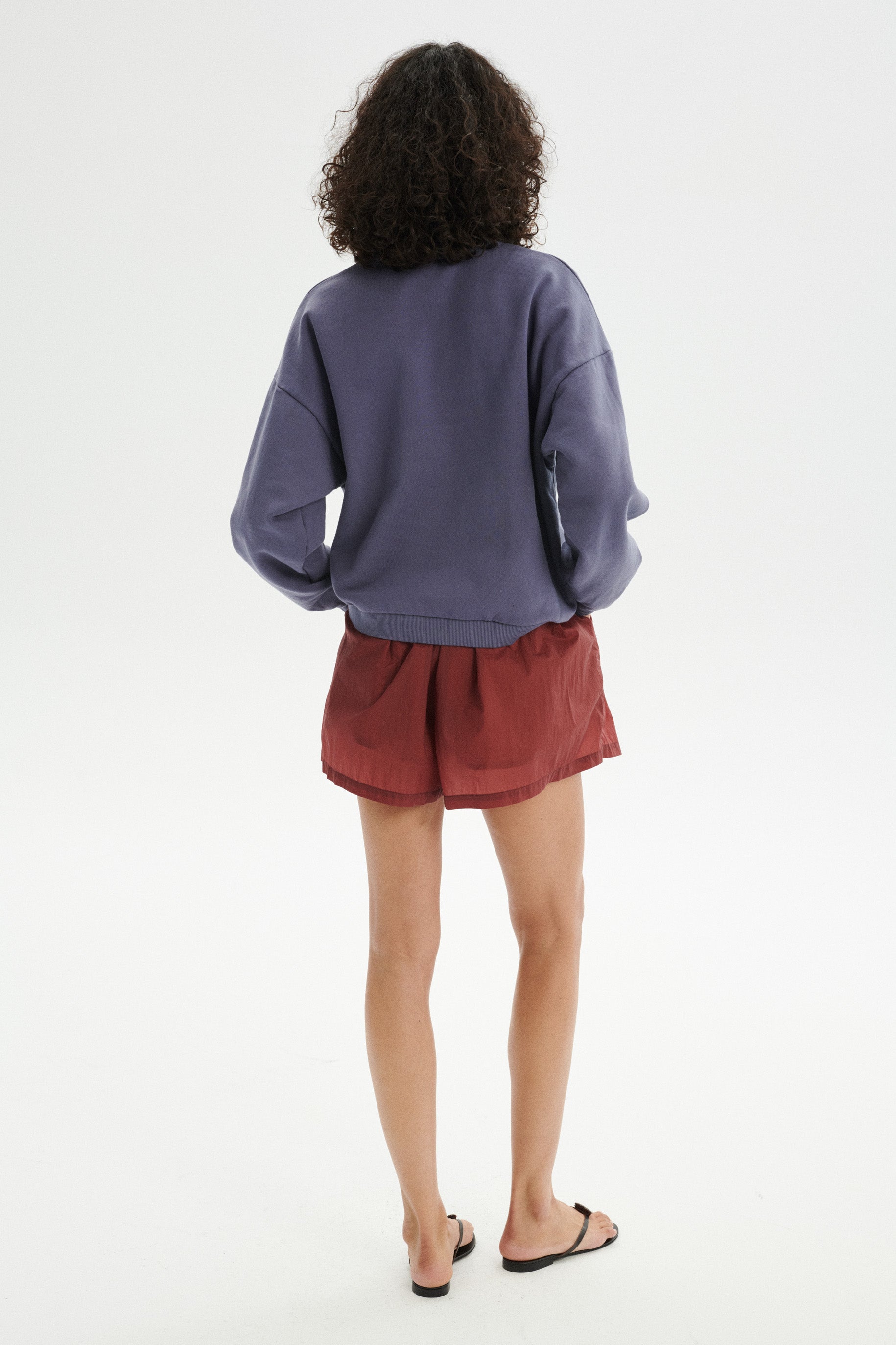 Camp Loose Cotton Sweatshirt