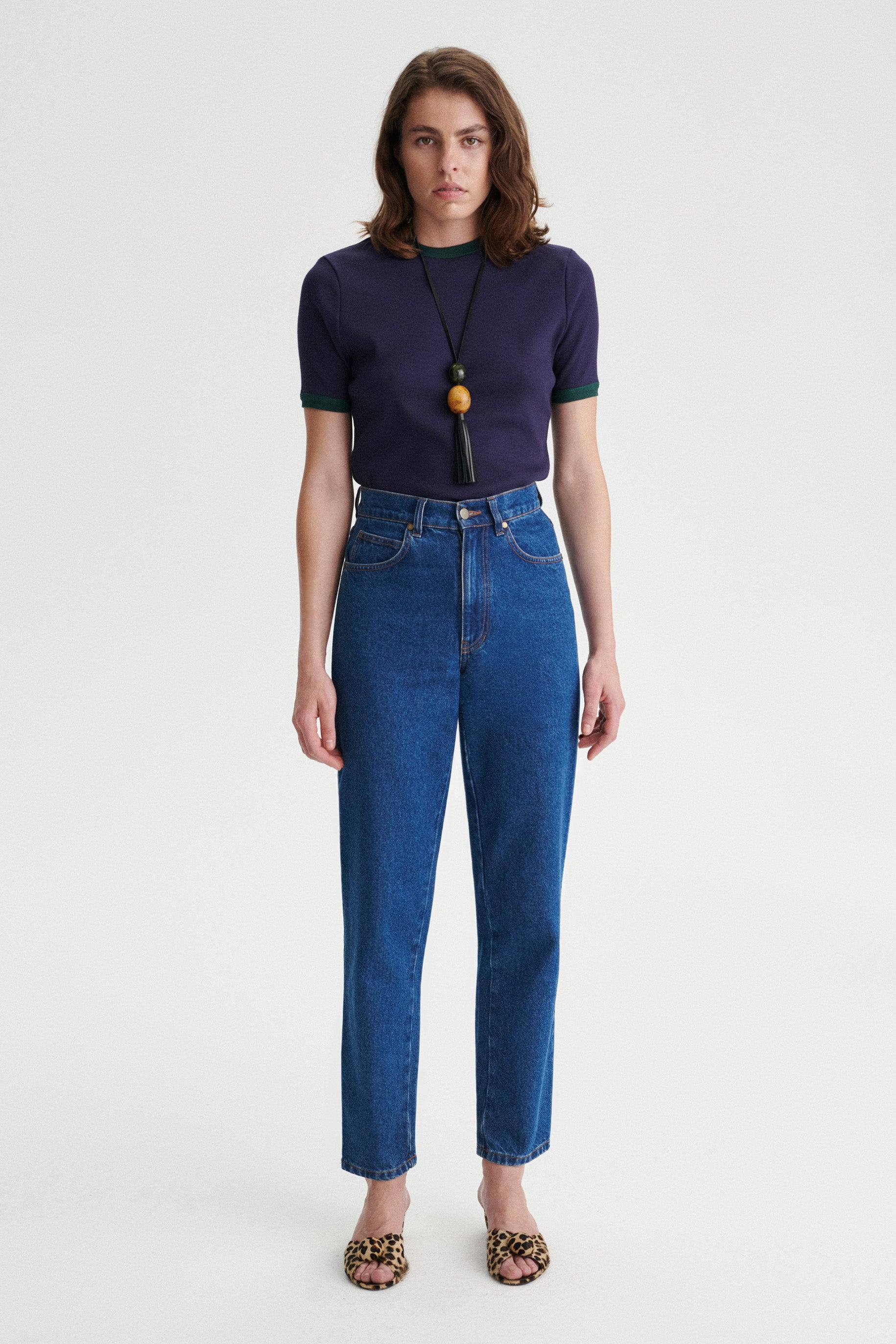 Muller Ribbed Organic Cotton T-shirt