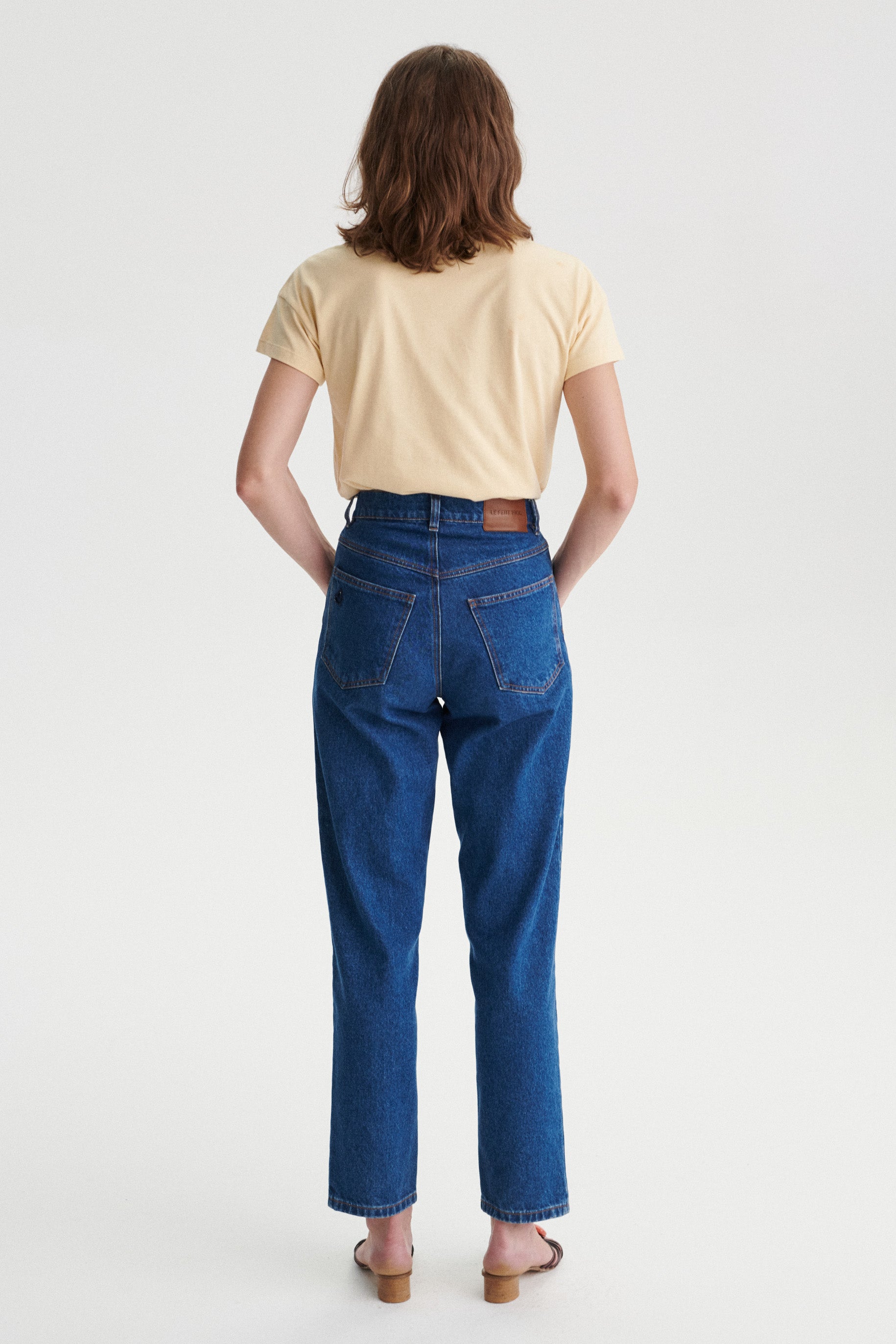 Gaby Cotton T-shirt With Heart In Yellow