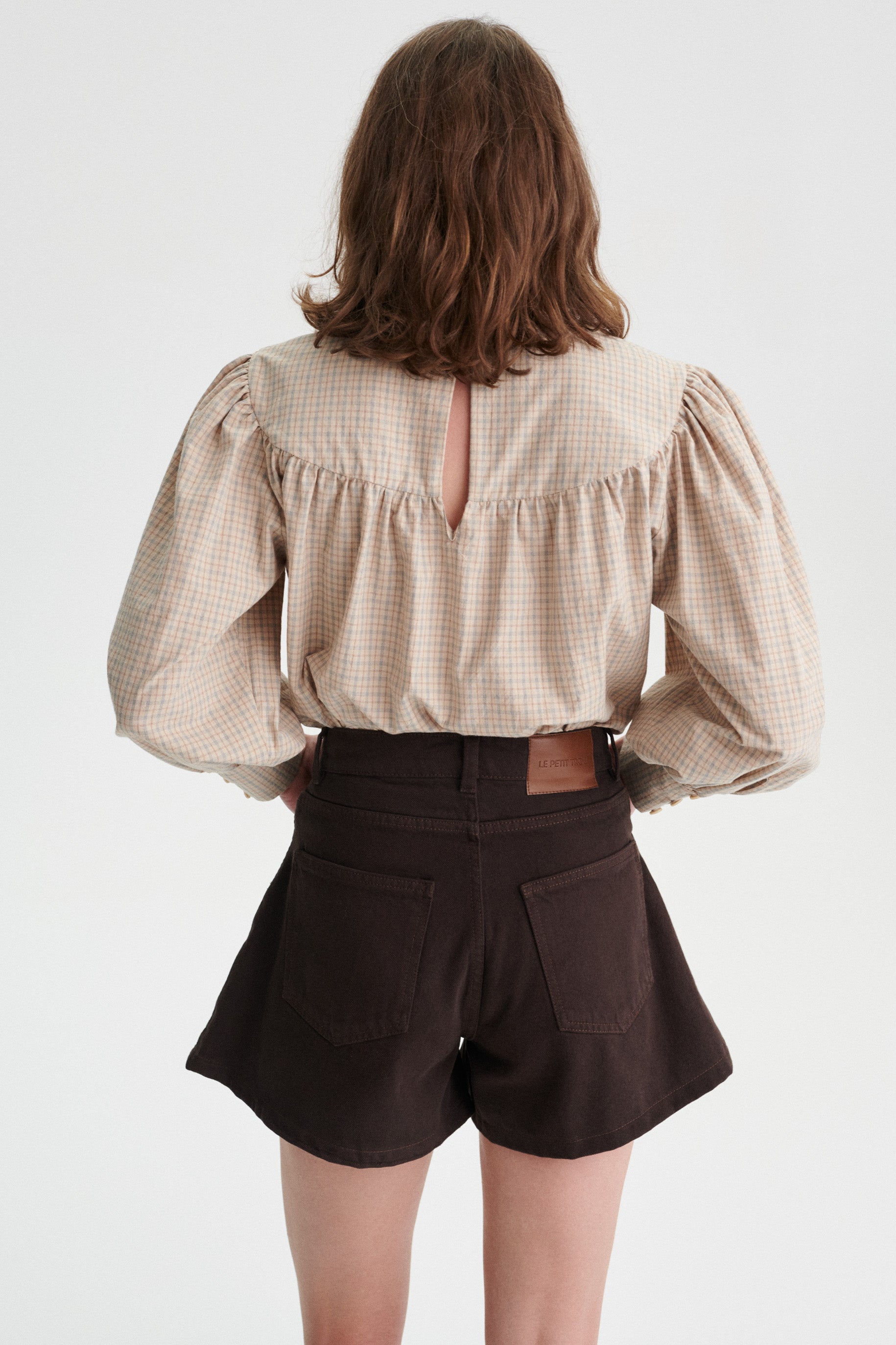Jacob Denim Shorts - brown