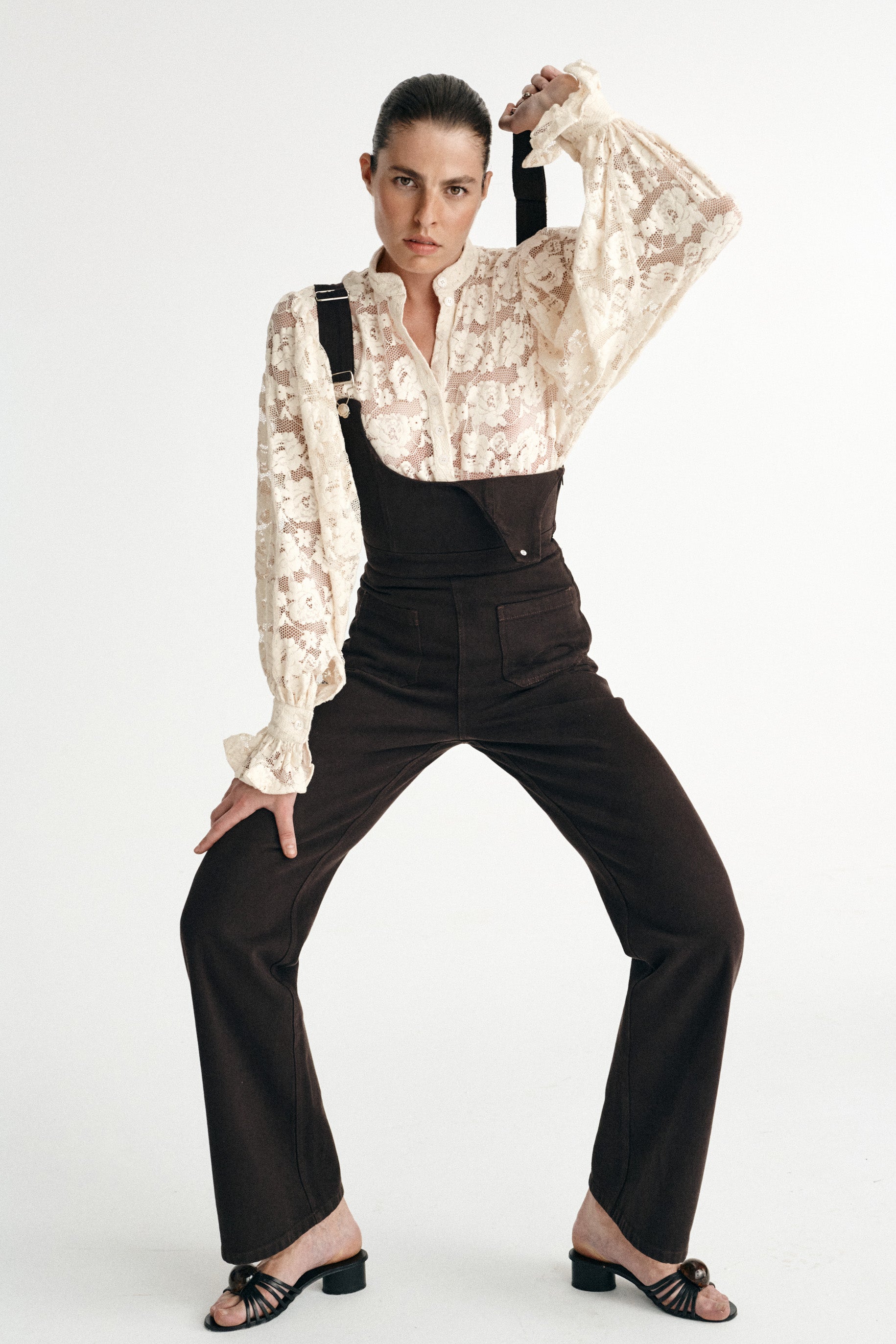 Thierry Denim Dungarees