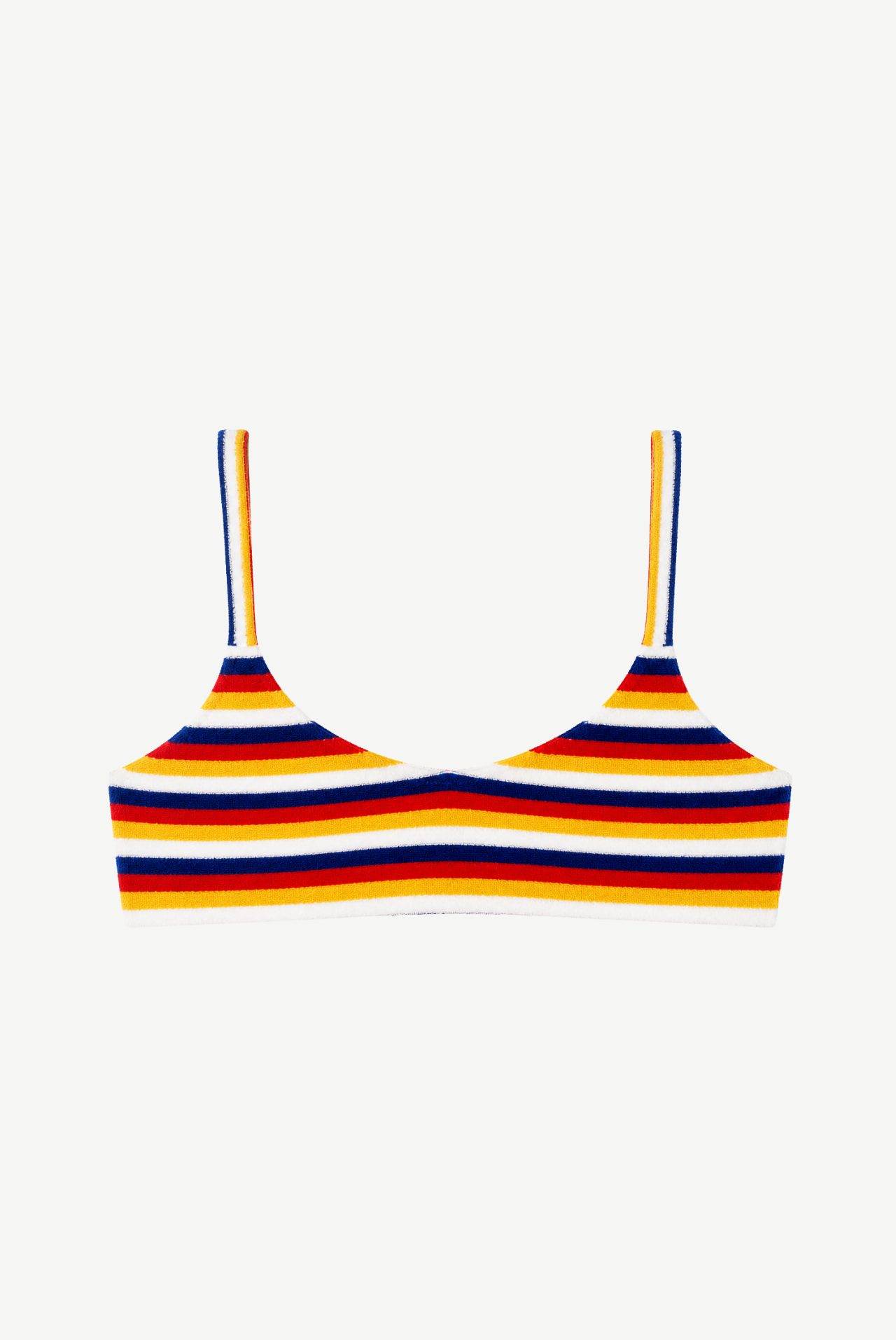 Marc Terry Cloth Bra Top - red