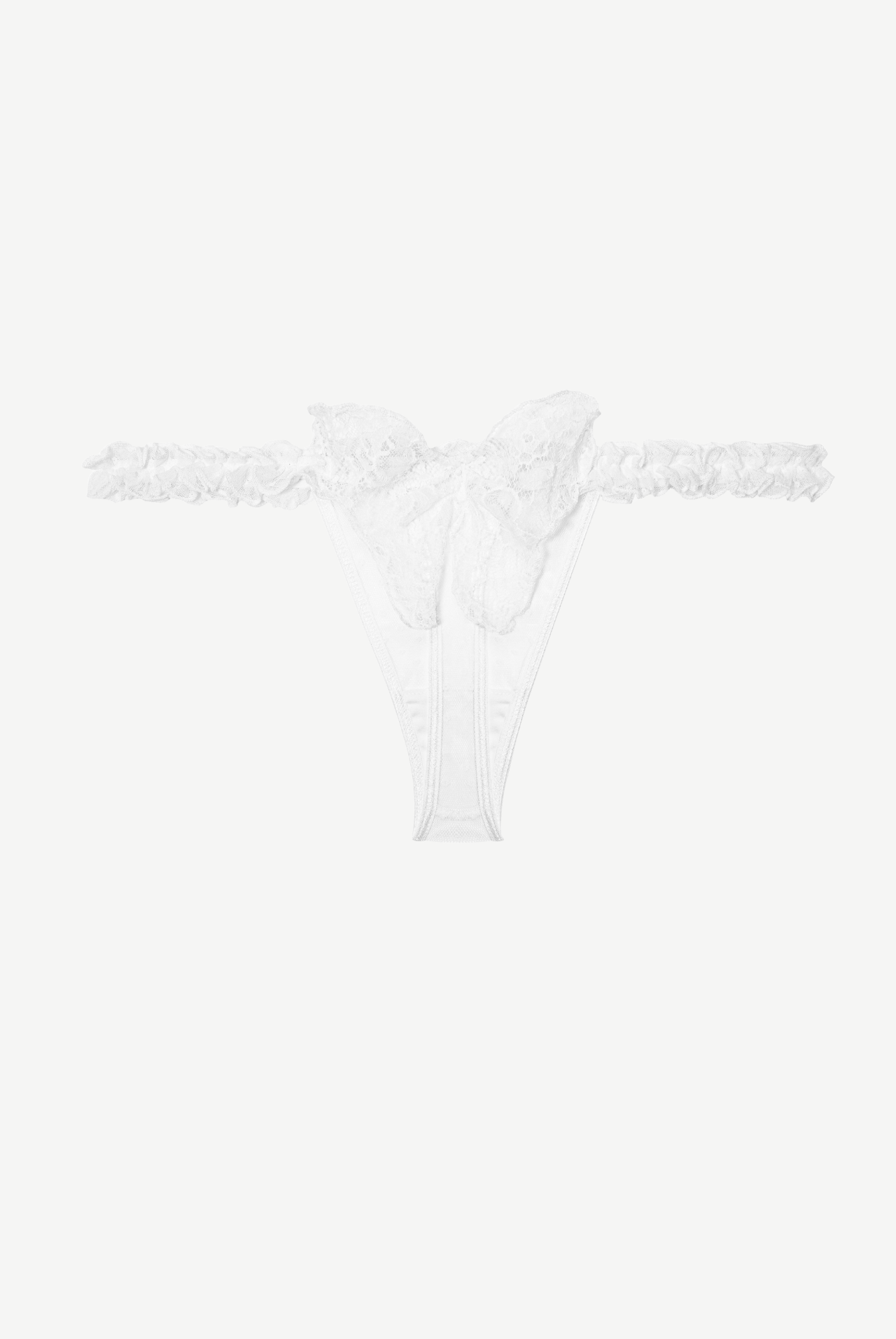 MARIAGE Ruffled Thongs