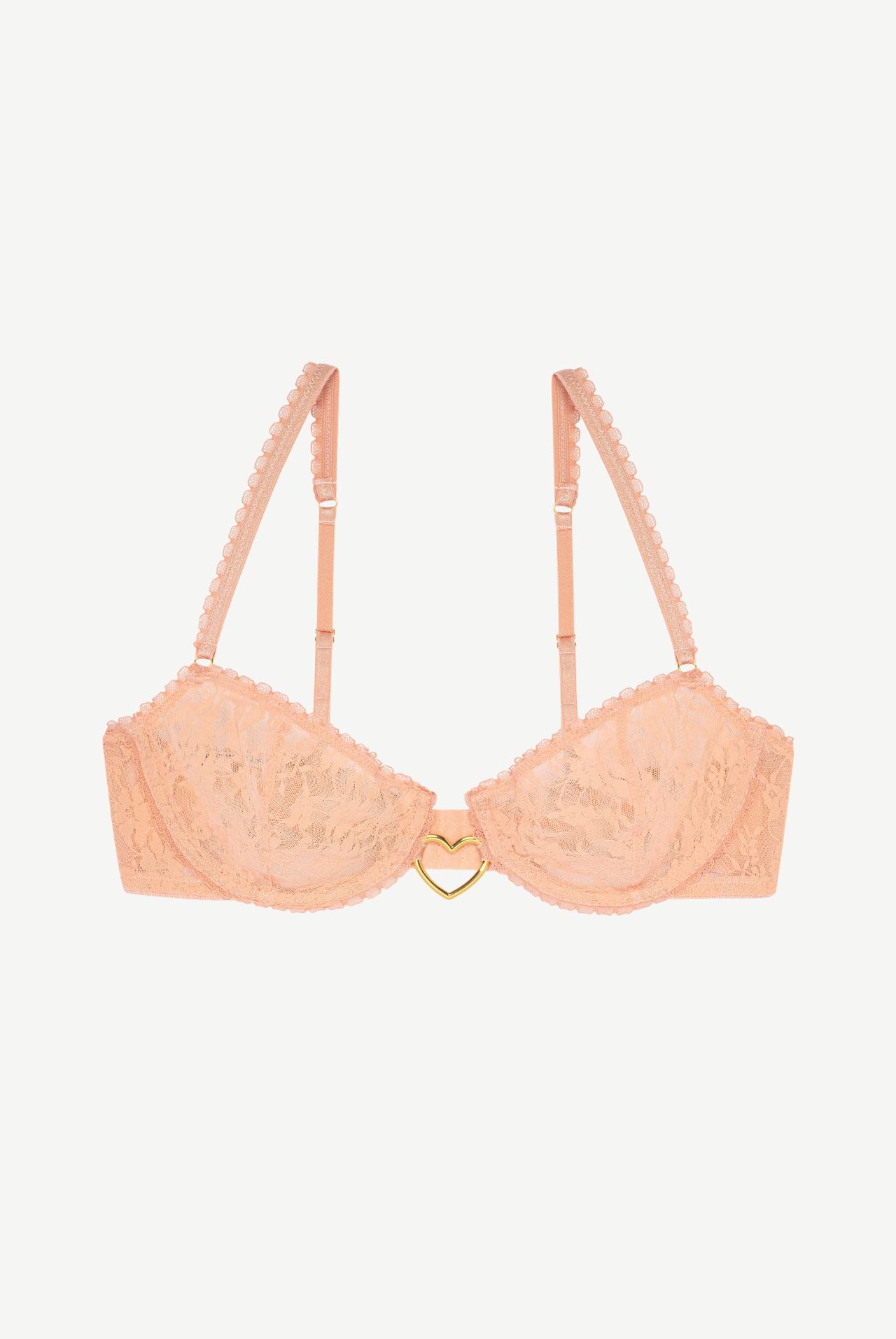 AMBRÉ underwire bra with heart