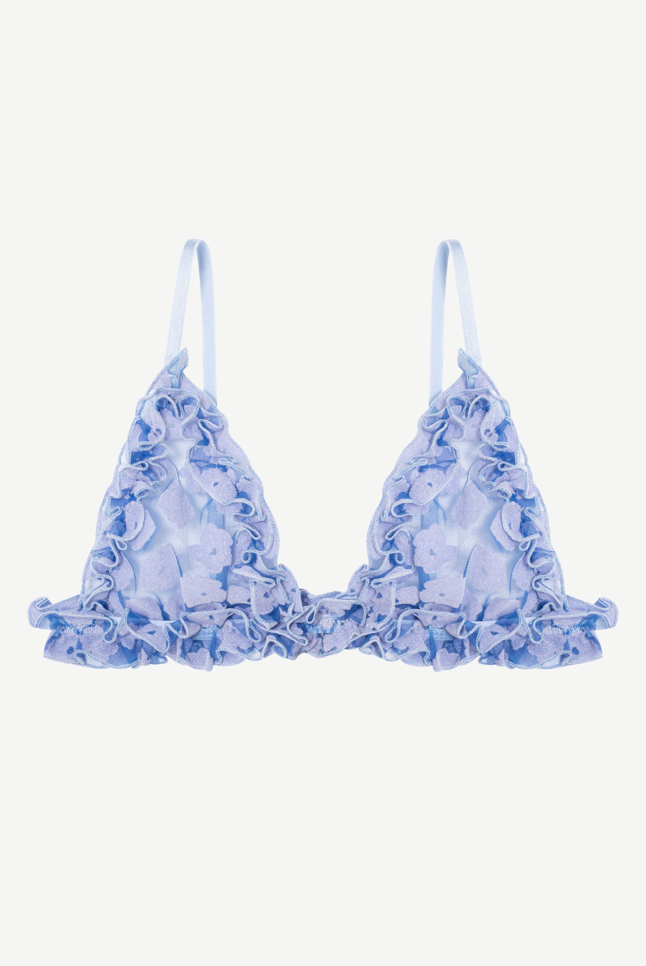 PIVOINE Ruffled Triangle Bra