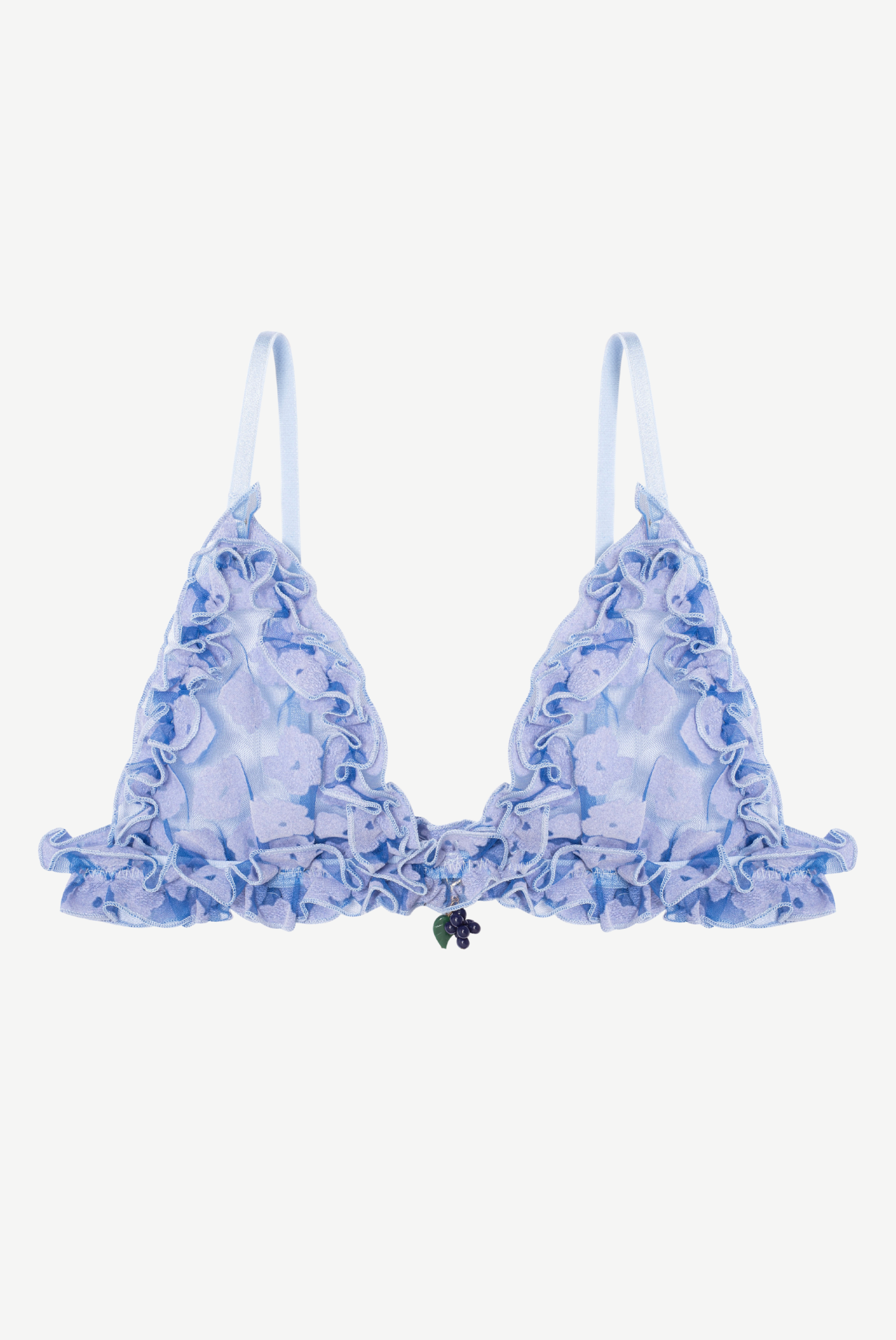 PIVOINE Ruffled Triangle Bra