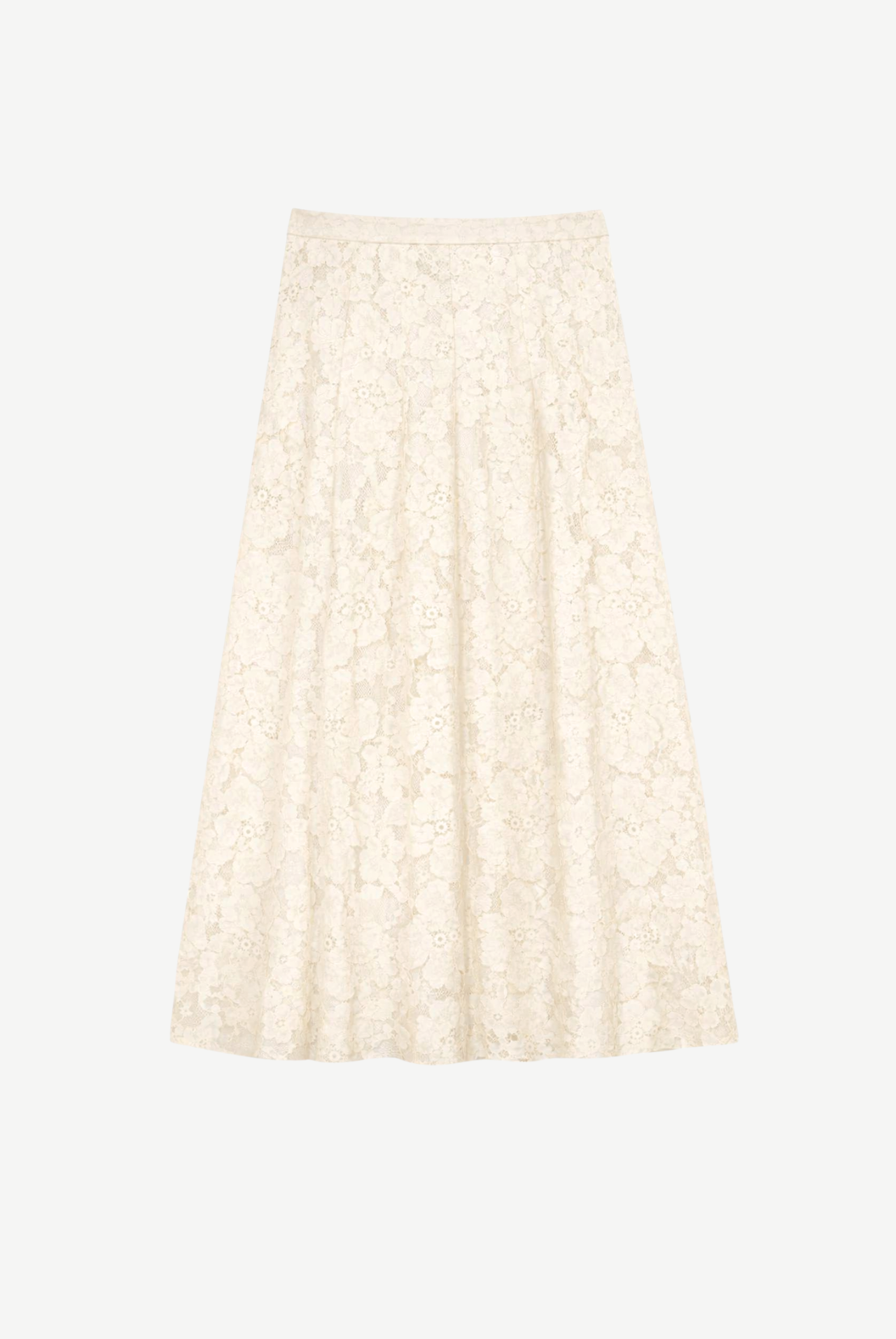 Arthur Lace Maxi Skirt - cream