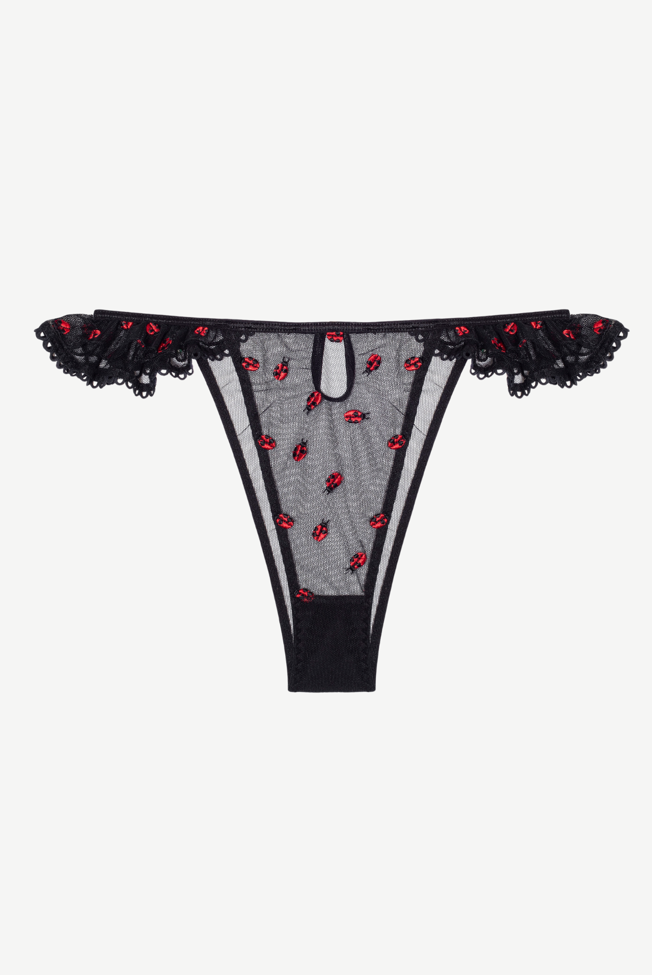COCCINELLE Briefs with Frills