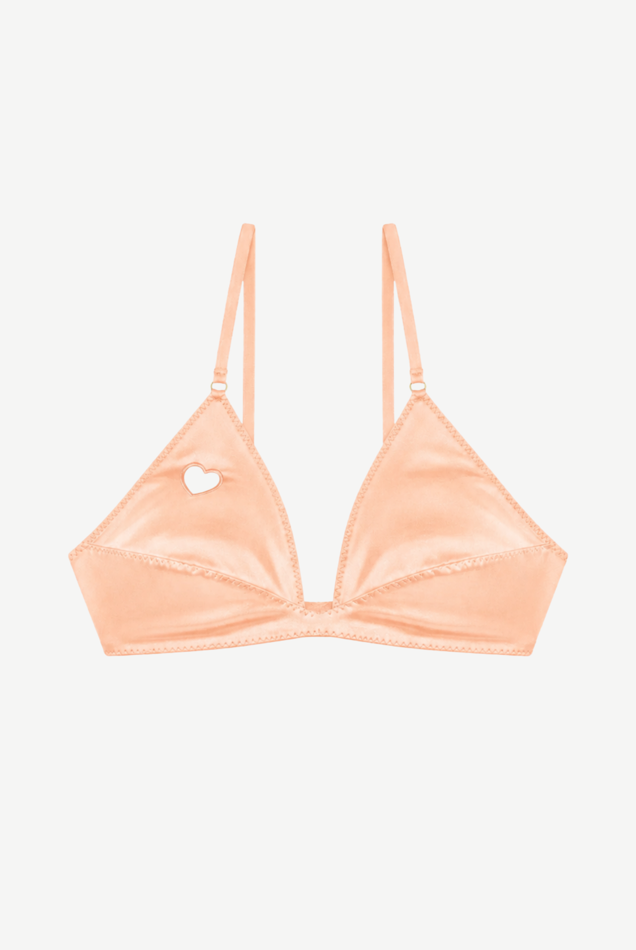 MADONNA soft satin bra - peach