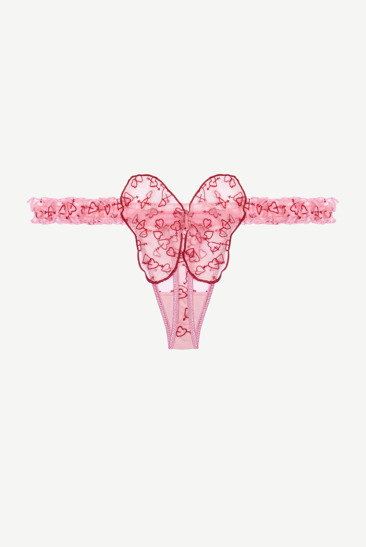 COEUR Ruffled Thongs