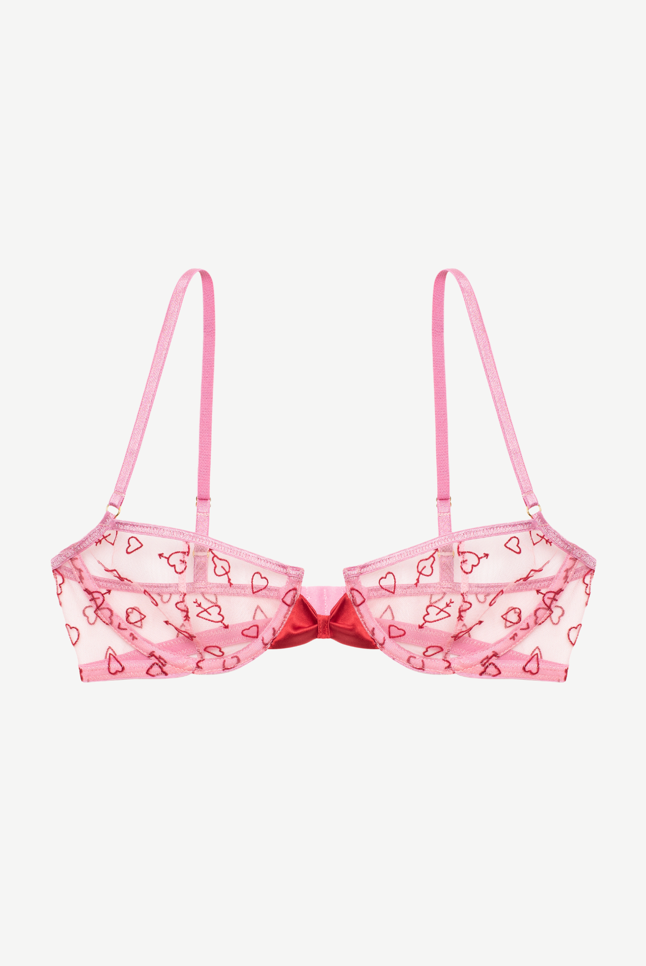 COEUR Underwire Bra with Silk