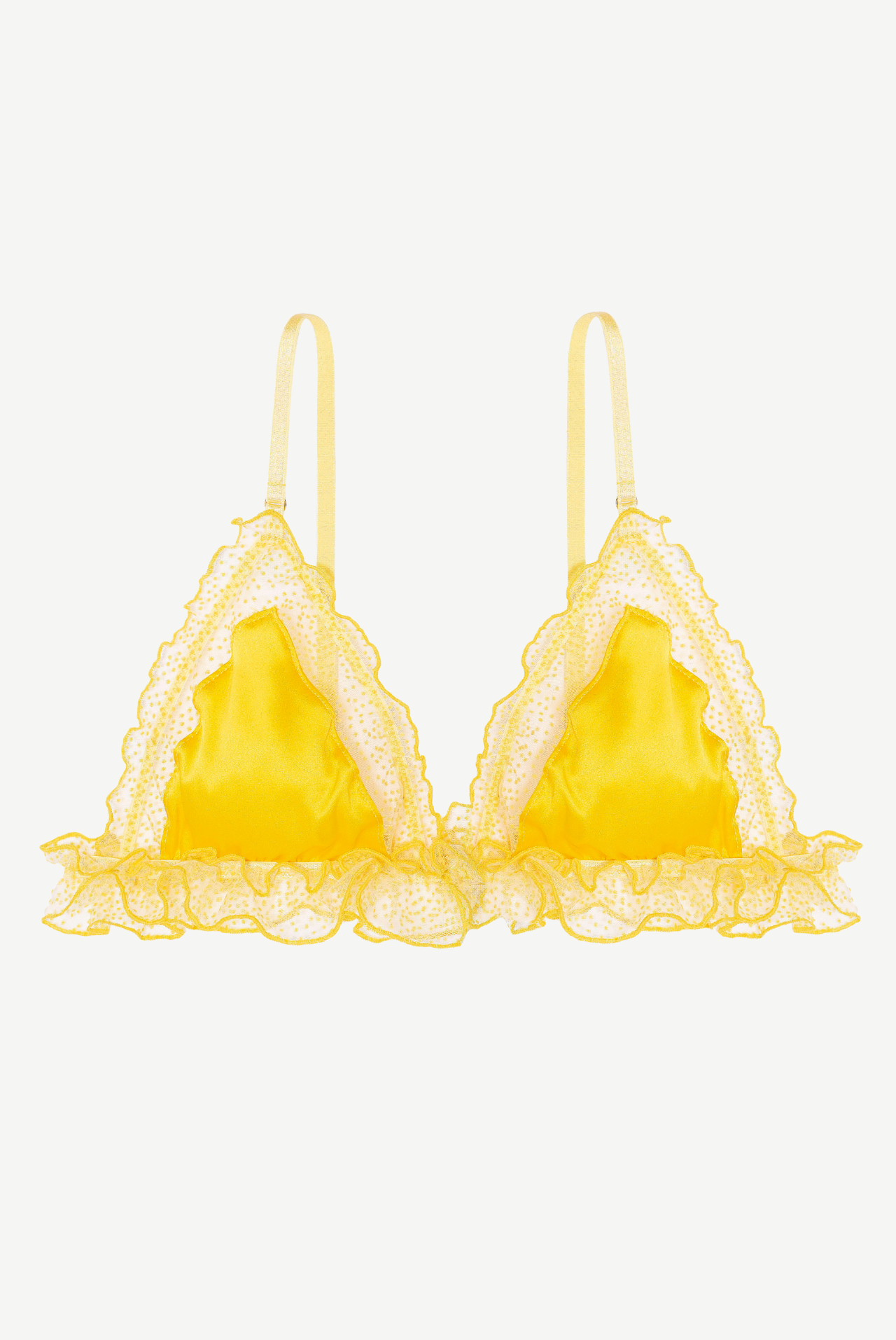 MIMOSA Triangle Bra with Silk
