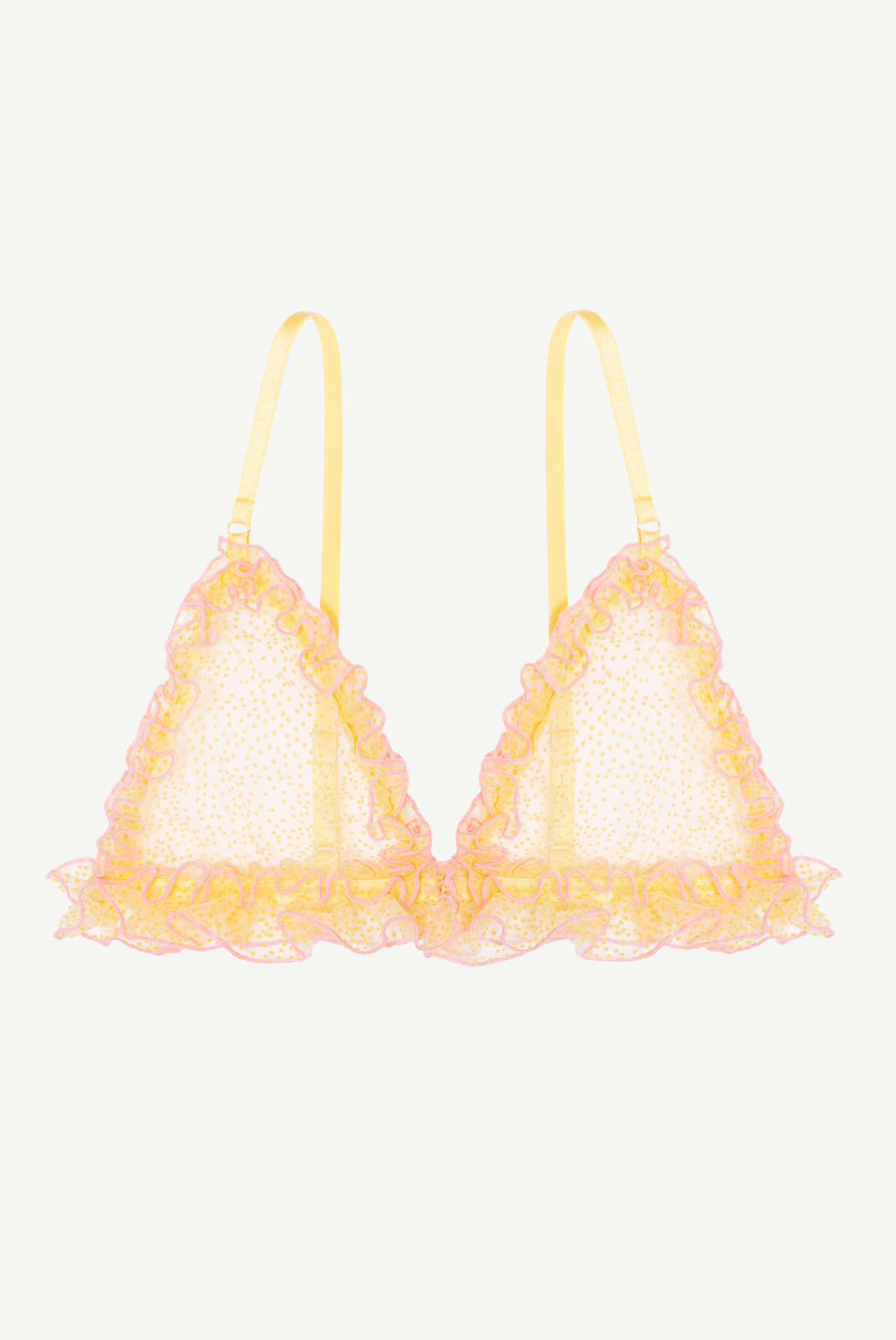 MIMOSA Ruffled Triangle Bra