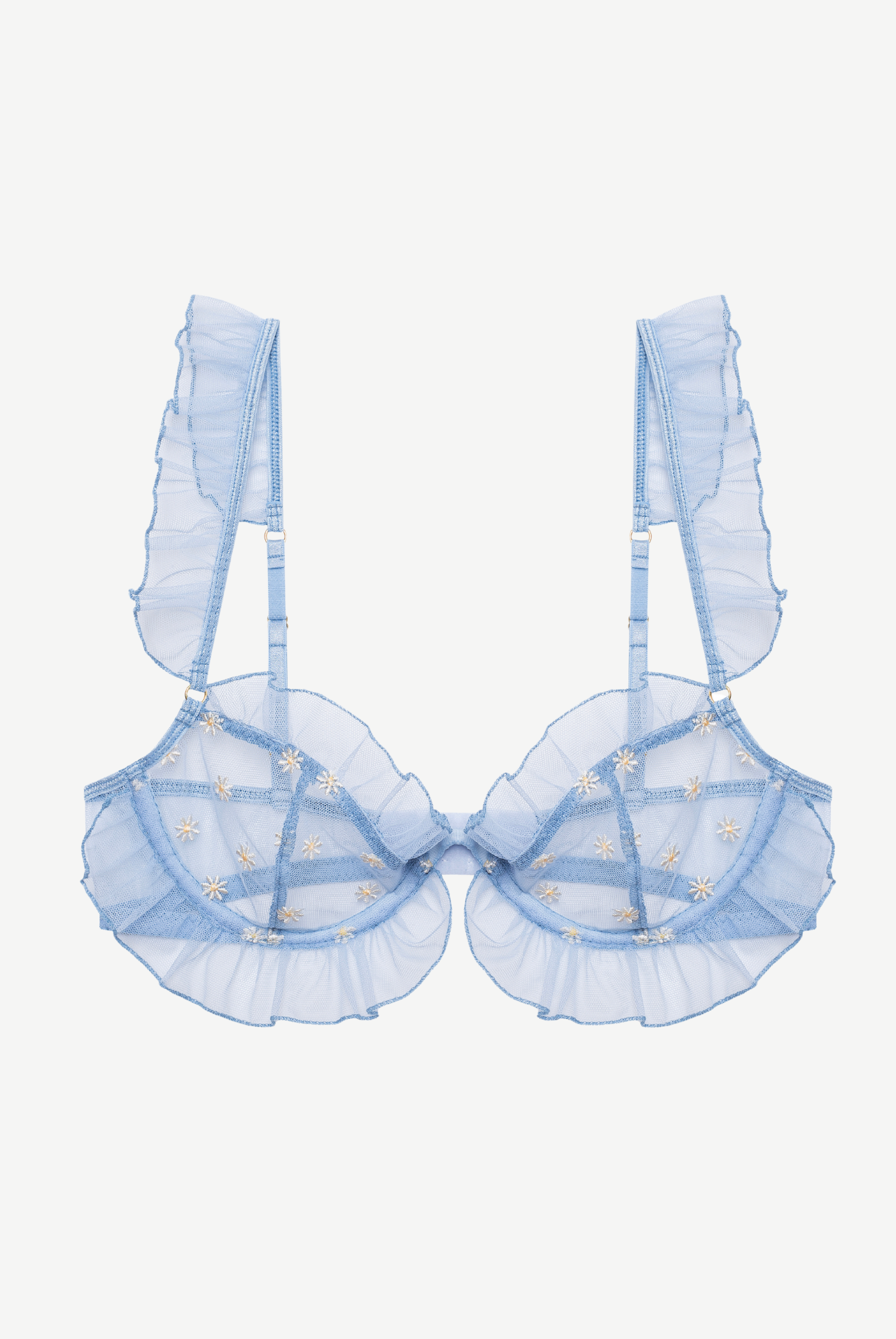PAQUERETTE Demi Underwire Bra with Frills