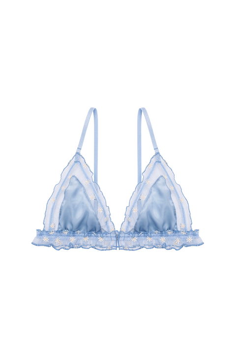 MIMOSA Ruffled Triangle Bra – Le Petit Trou EN