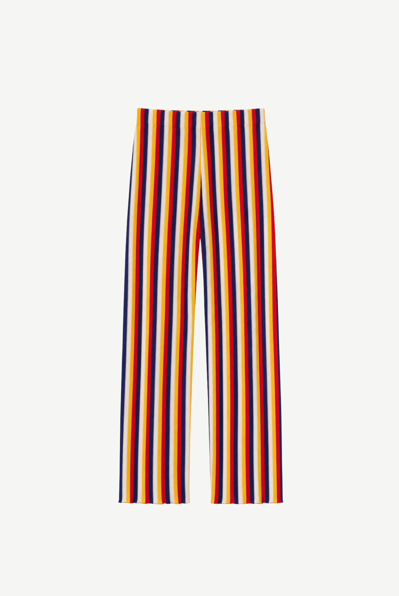 Remi Terry Knit Trousers - red