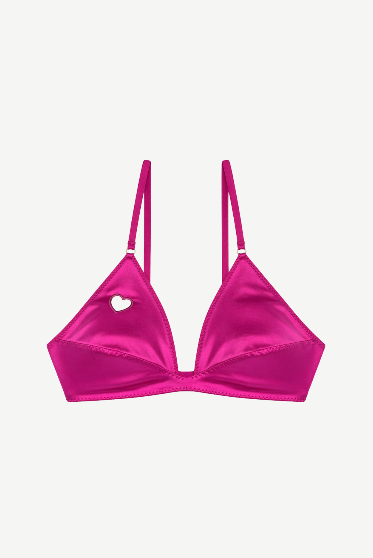 MADONNA soft satin bra - pink
